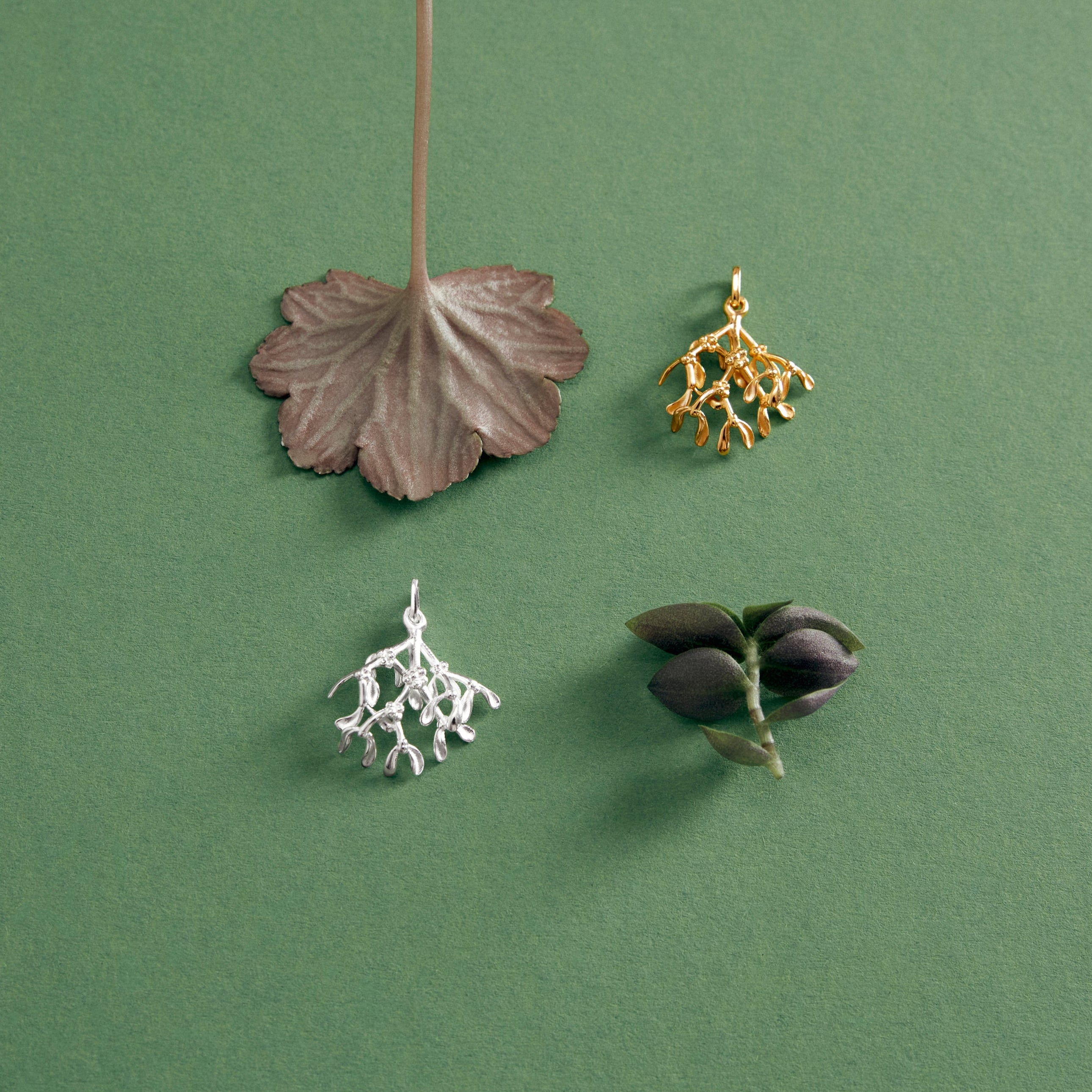 Mistletoe necklace
