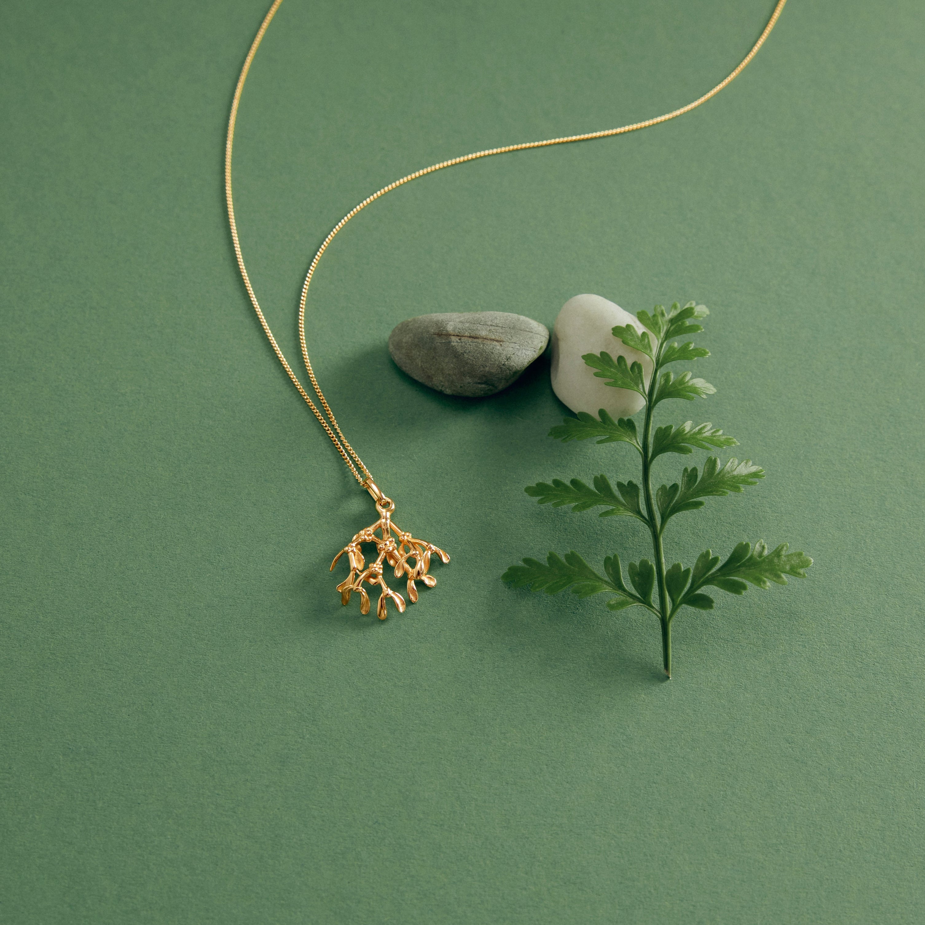 Mistletoe necklace