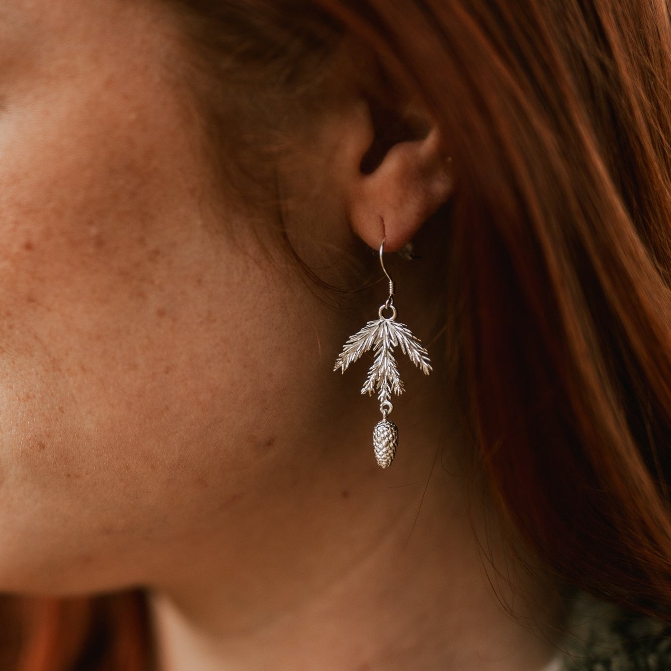 EARRINGS FIR BRANCH II