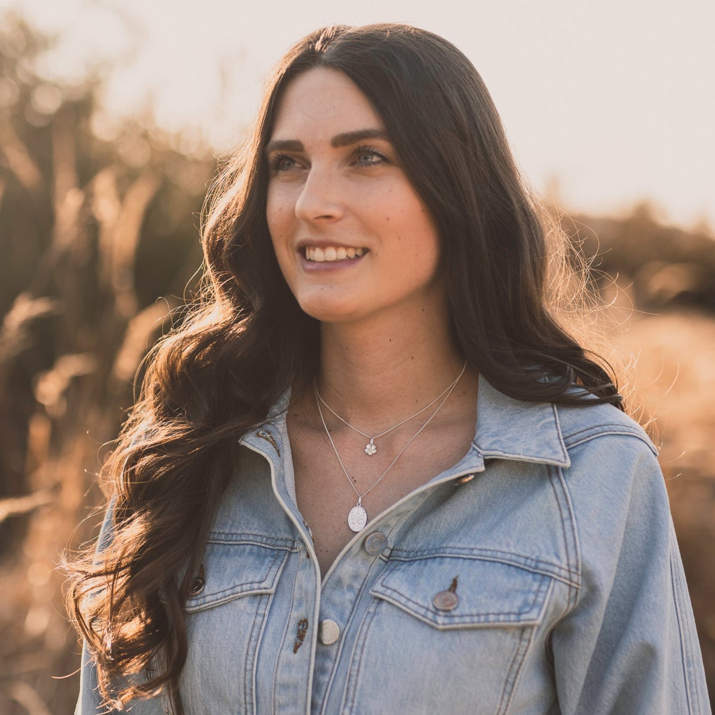 ANHÄNGER WENDE-MEDAILLON SCHMETTERLING & MOTTE II