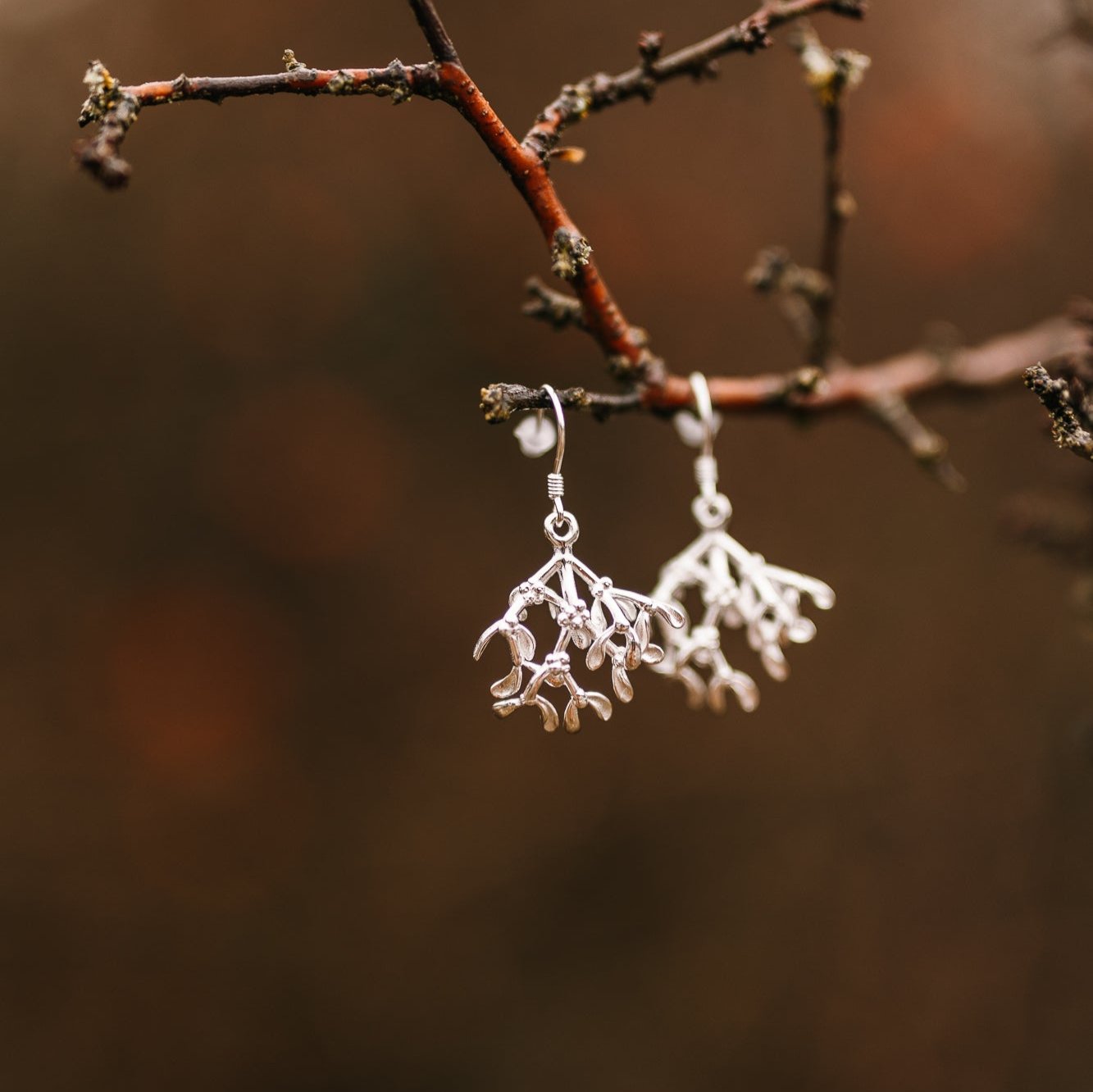 EARRINGS MISTLETOE II