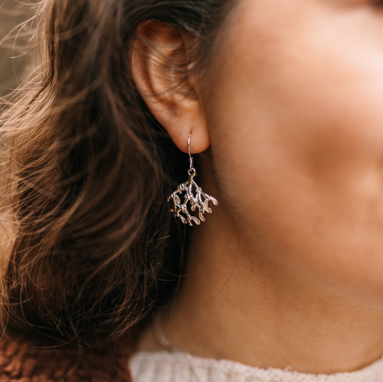 EARRINGS MISTLETOE II