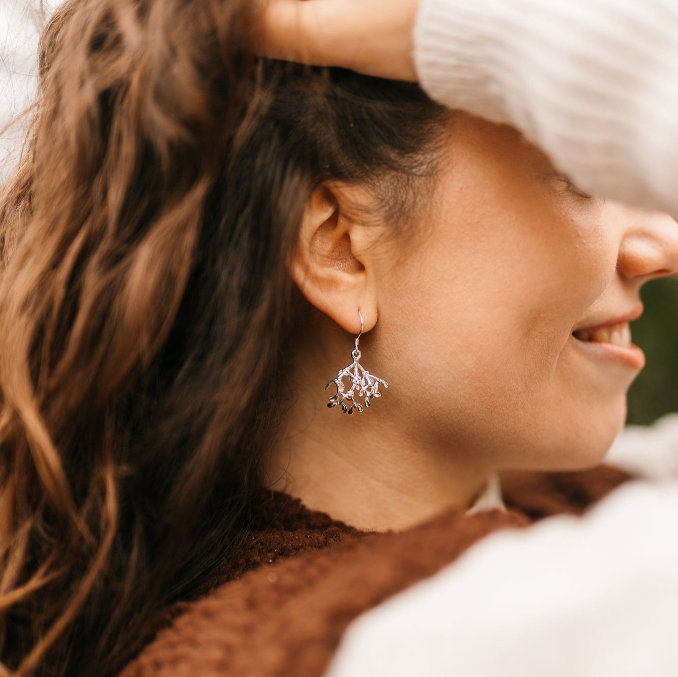 EARRINGS MISTLETOE II