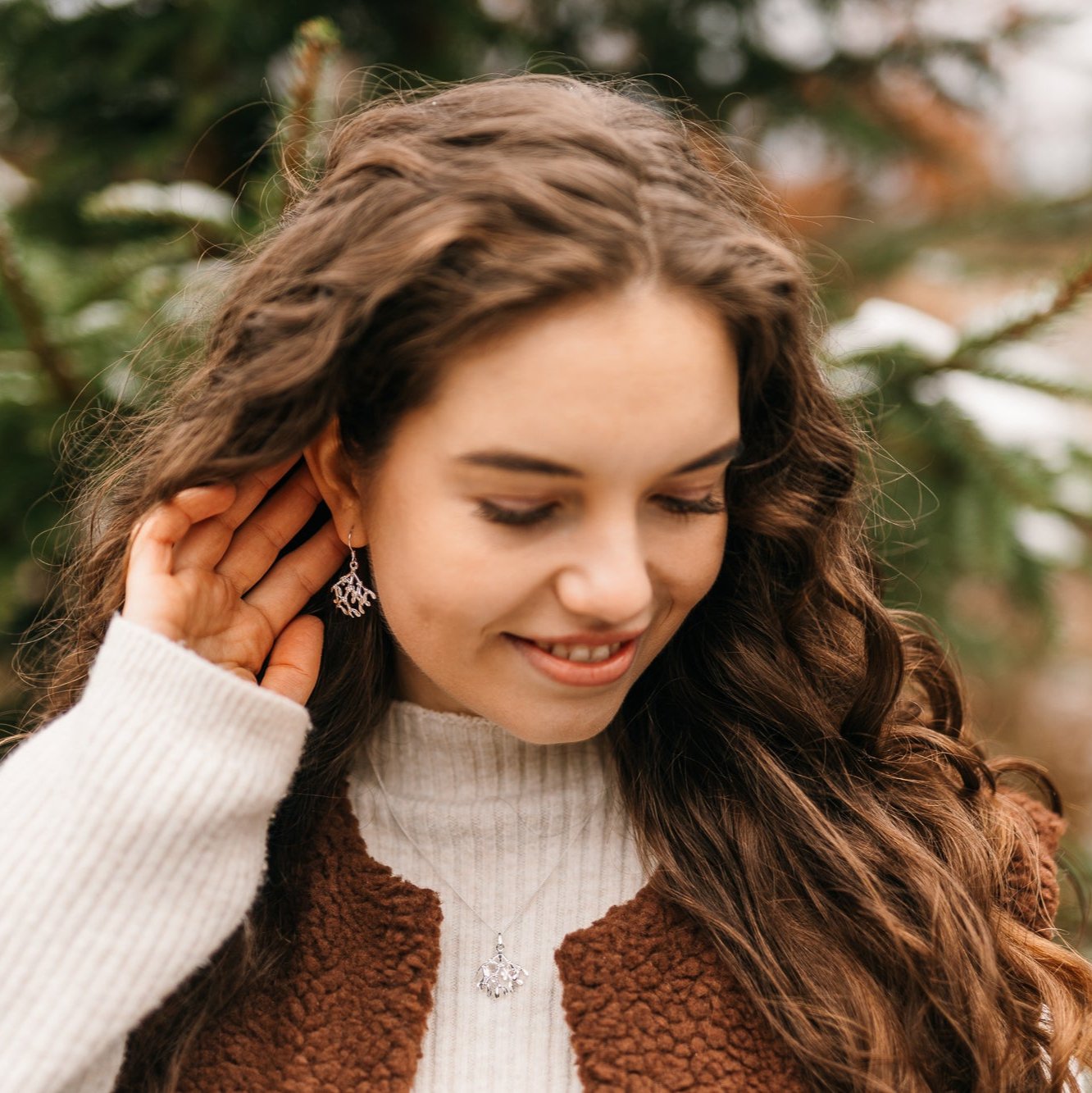 EARRINGS MISTLETOE II