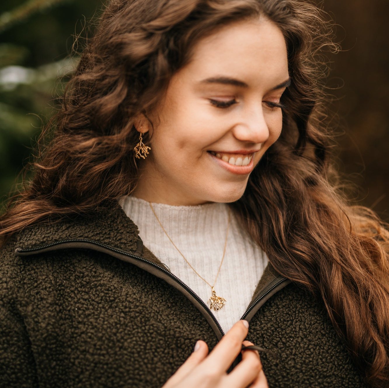 Mistletoe Earrings