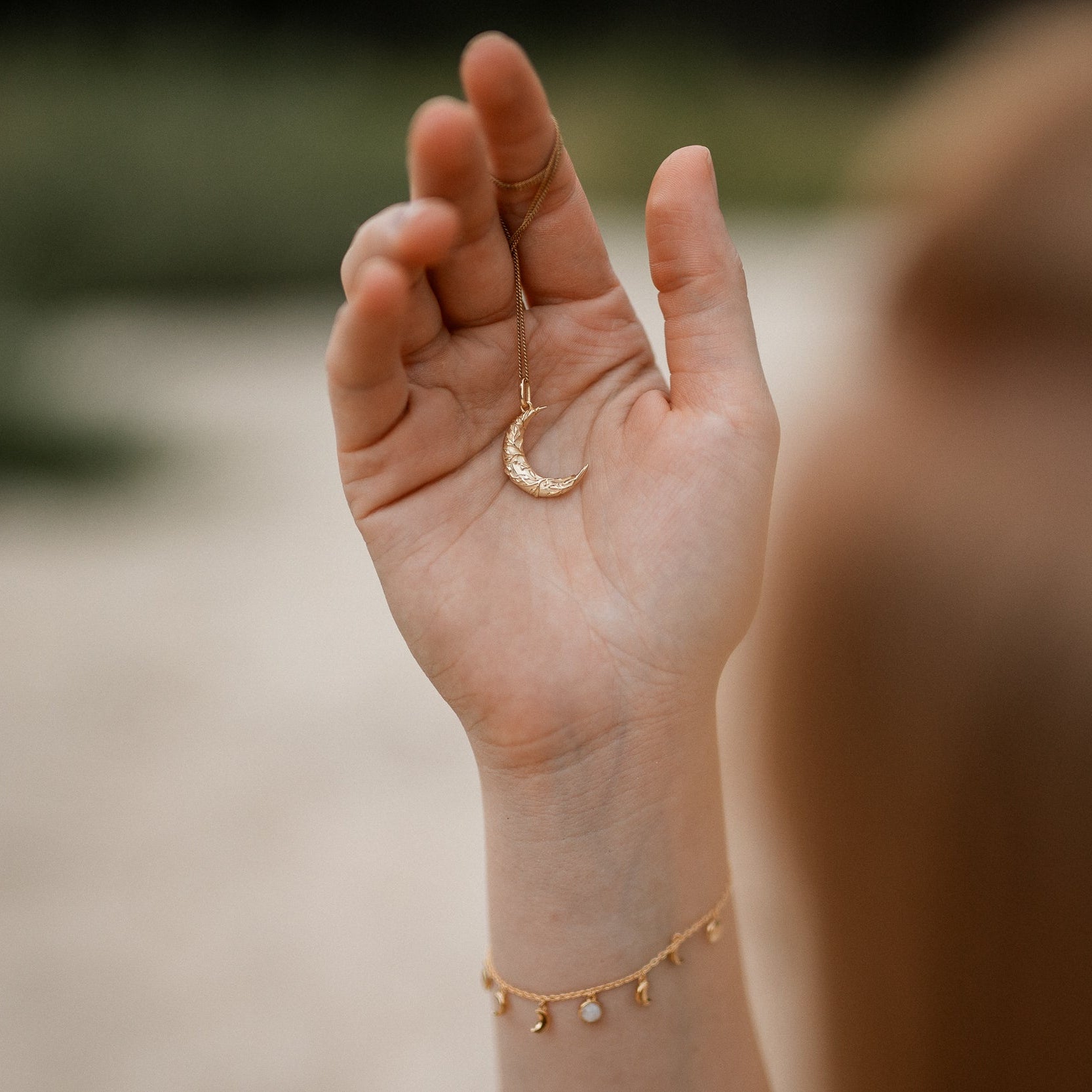 KETTE MOND MIT RANKEN