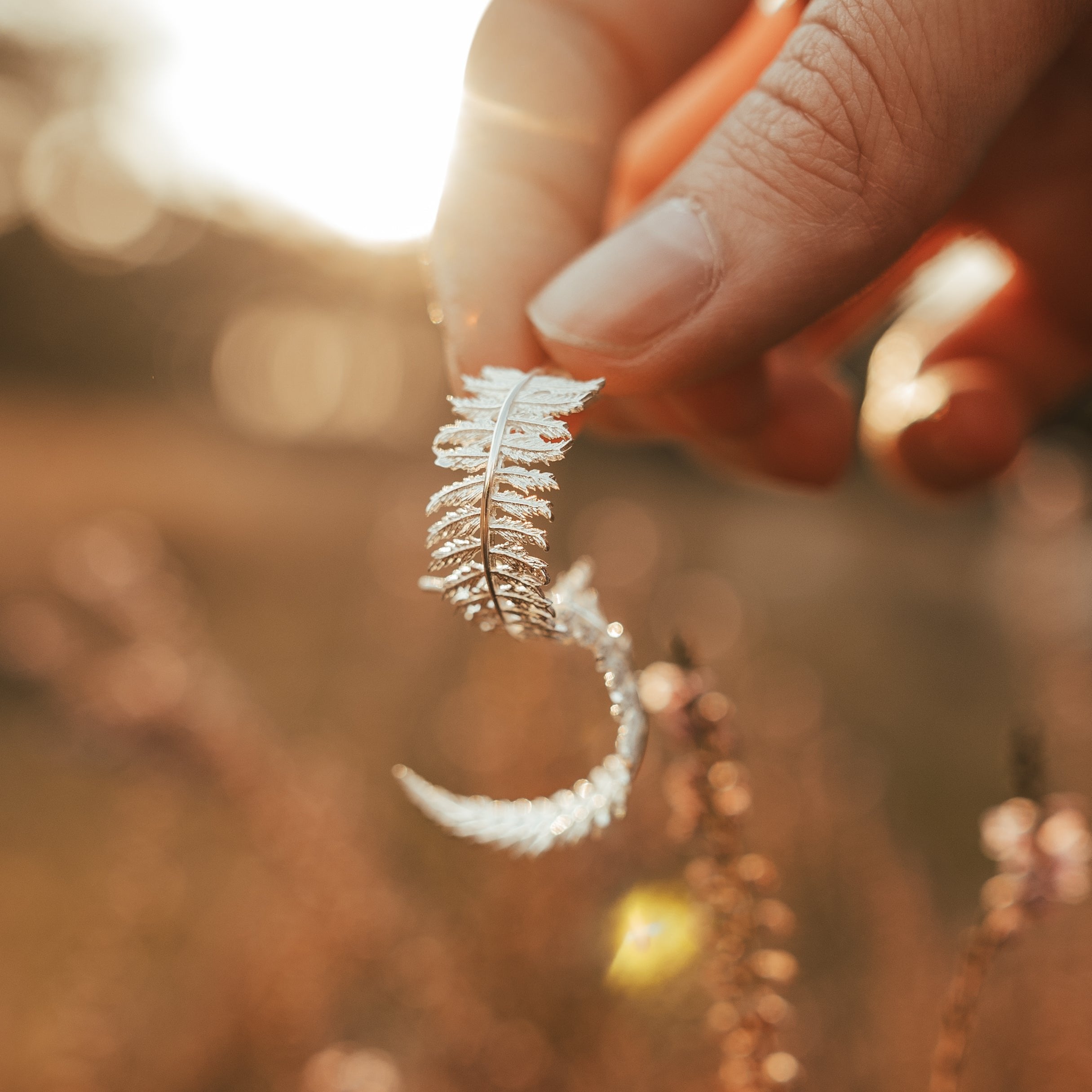 HOOP EARRINGS FERN II