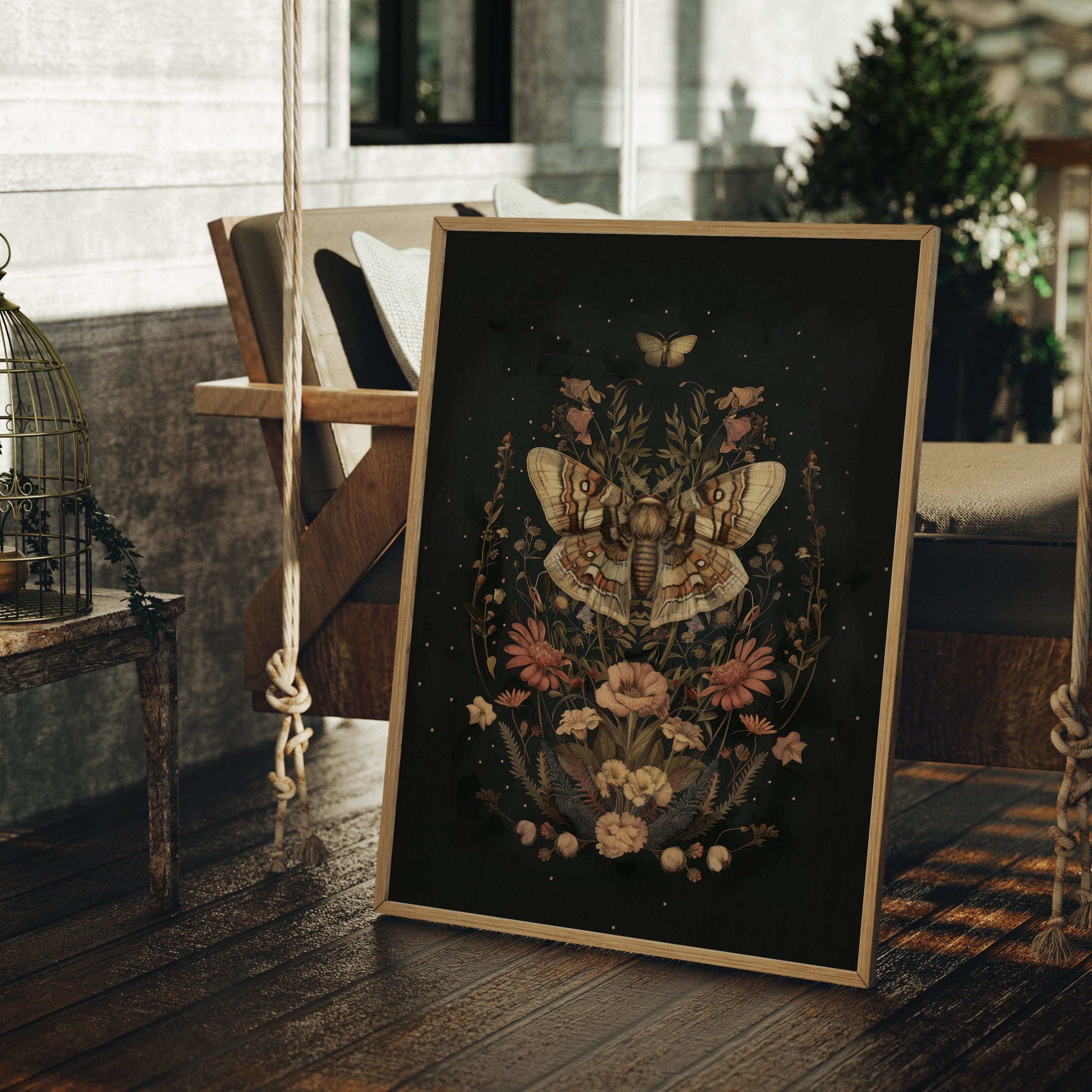 ART PRINT NIGHT MOTH