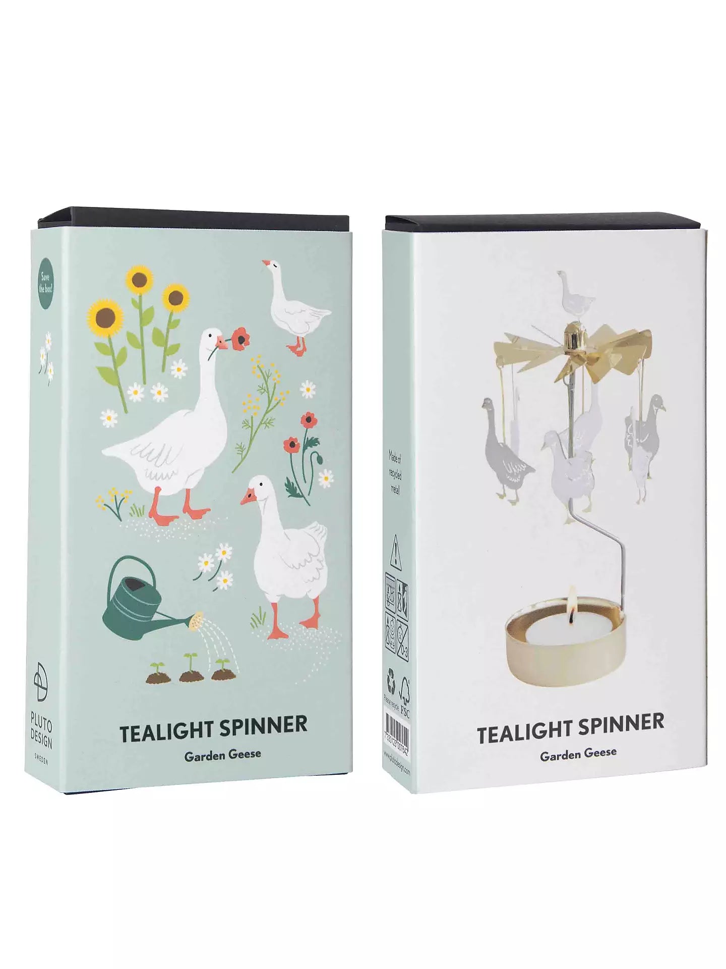 TEELICHT-KARUSSELL GÄNSE