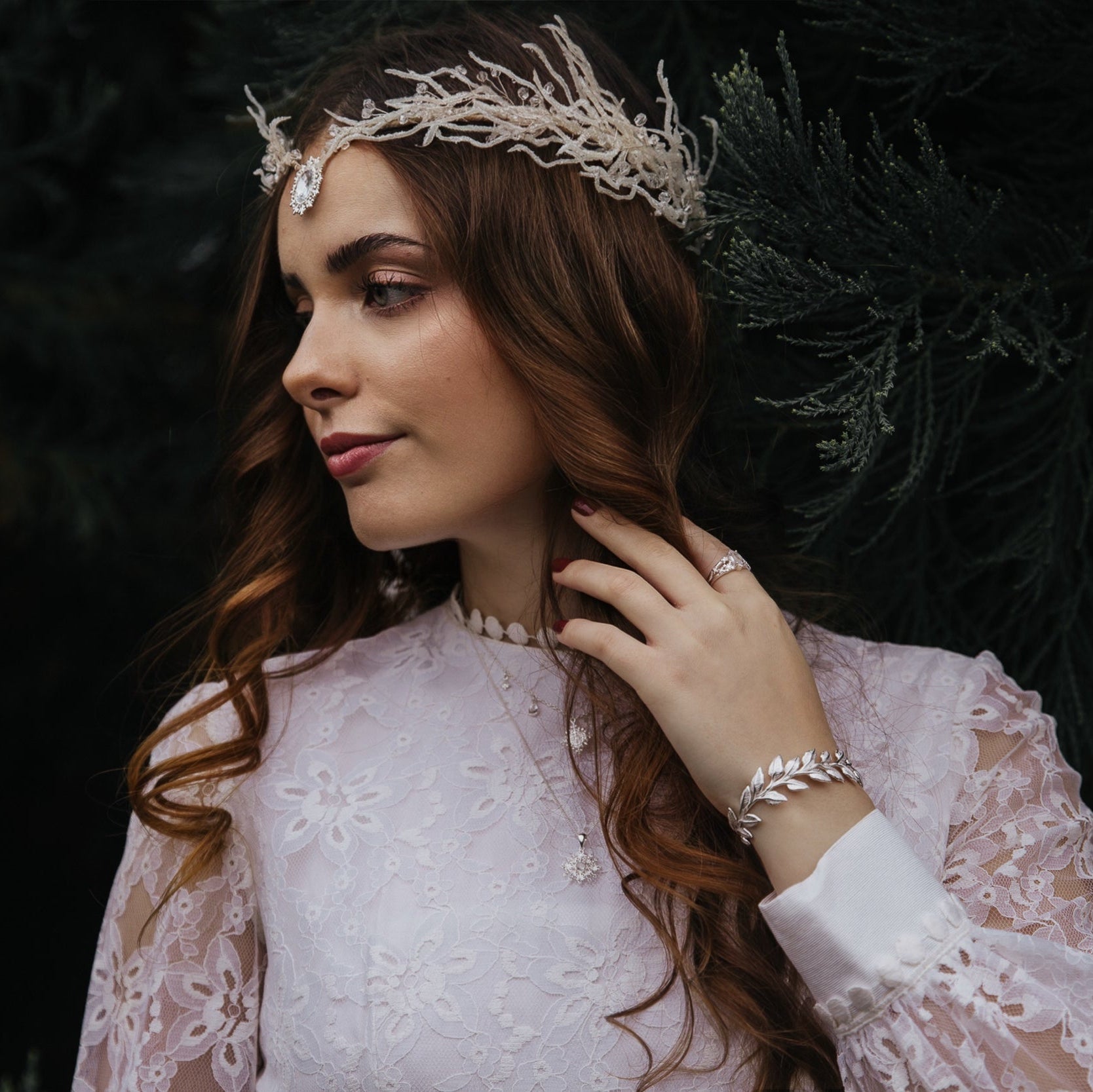 RING SCHNEEFLOCKEN & BERGKRISTALL II