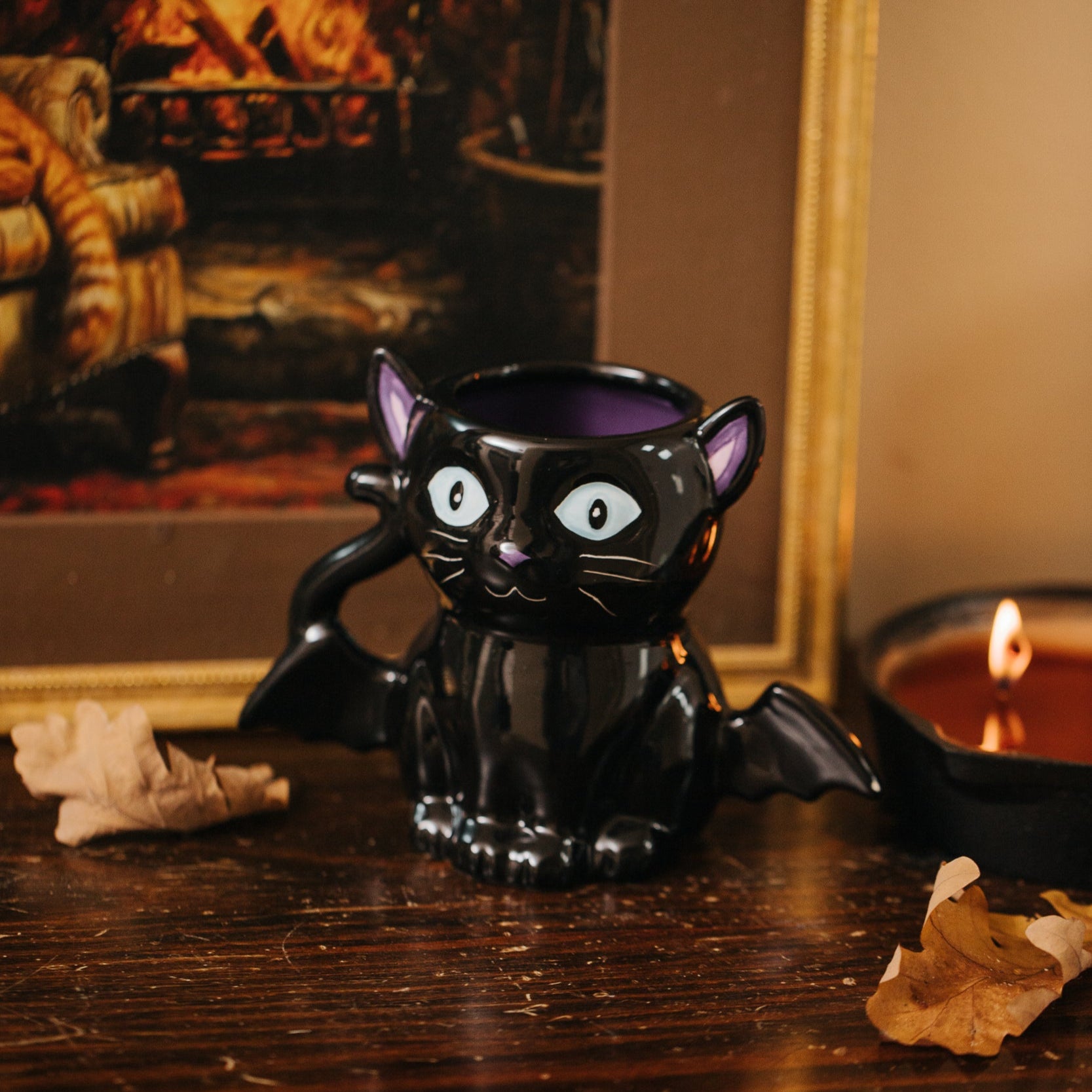 TASSE FLEDERMAUS KATZE