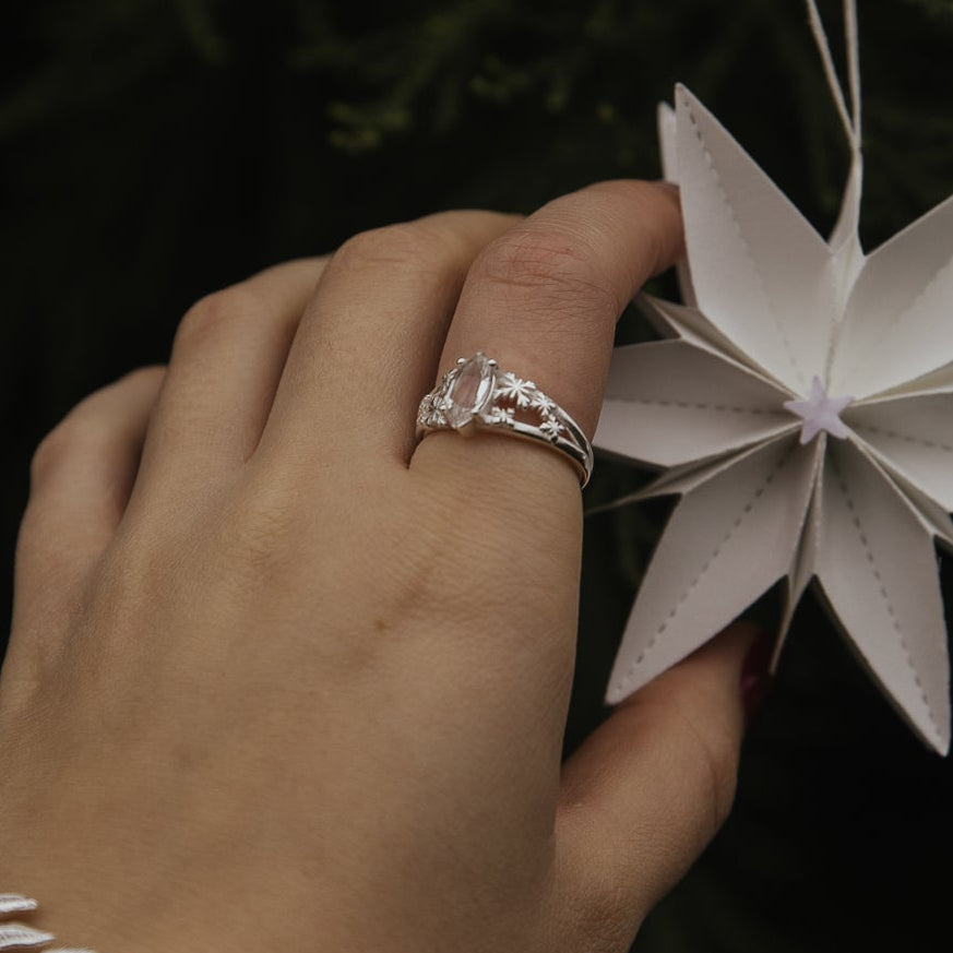 RING SCHNEEFLOCKEN & BERGKRISTALL II