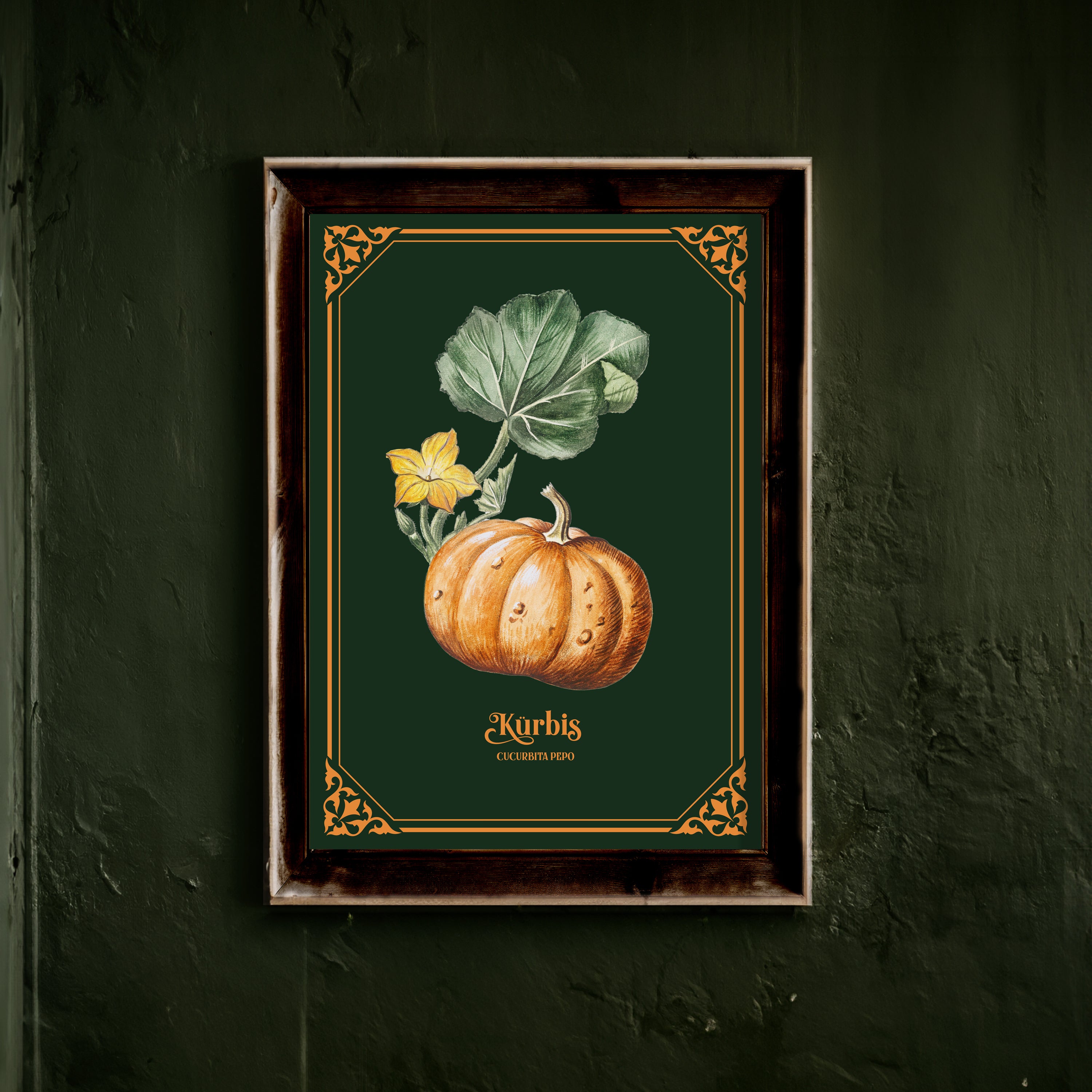 ART PRINT PUMPKIN