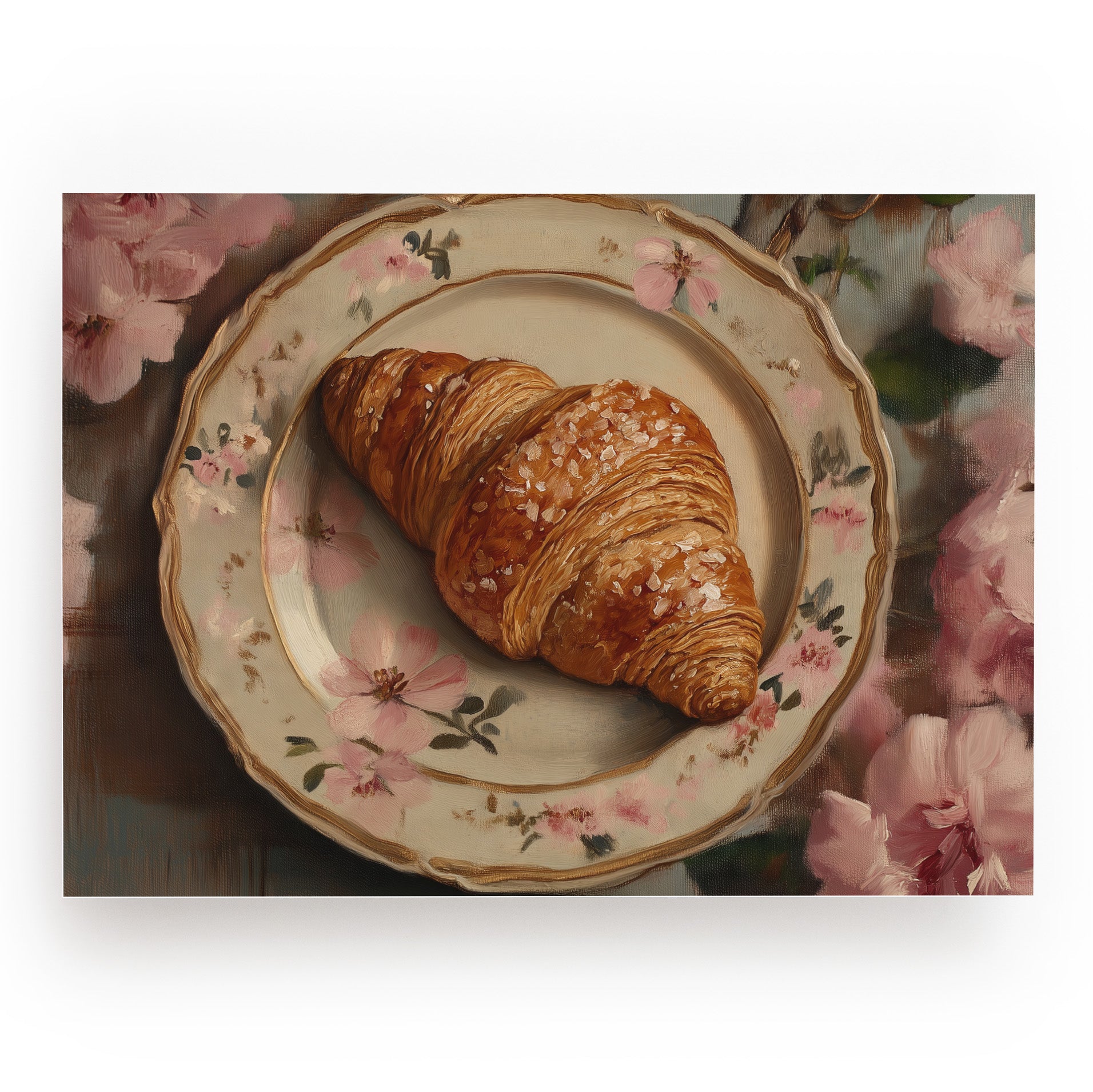 ART PRINT CROISSANT