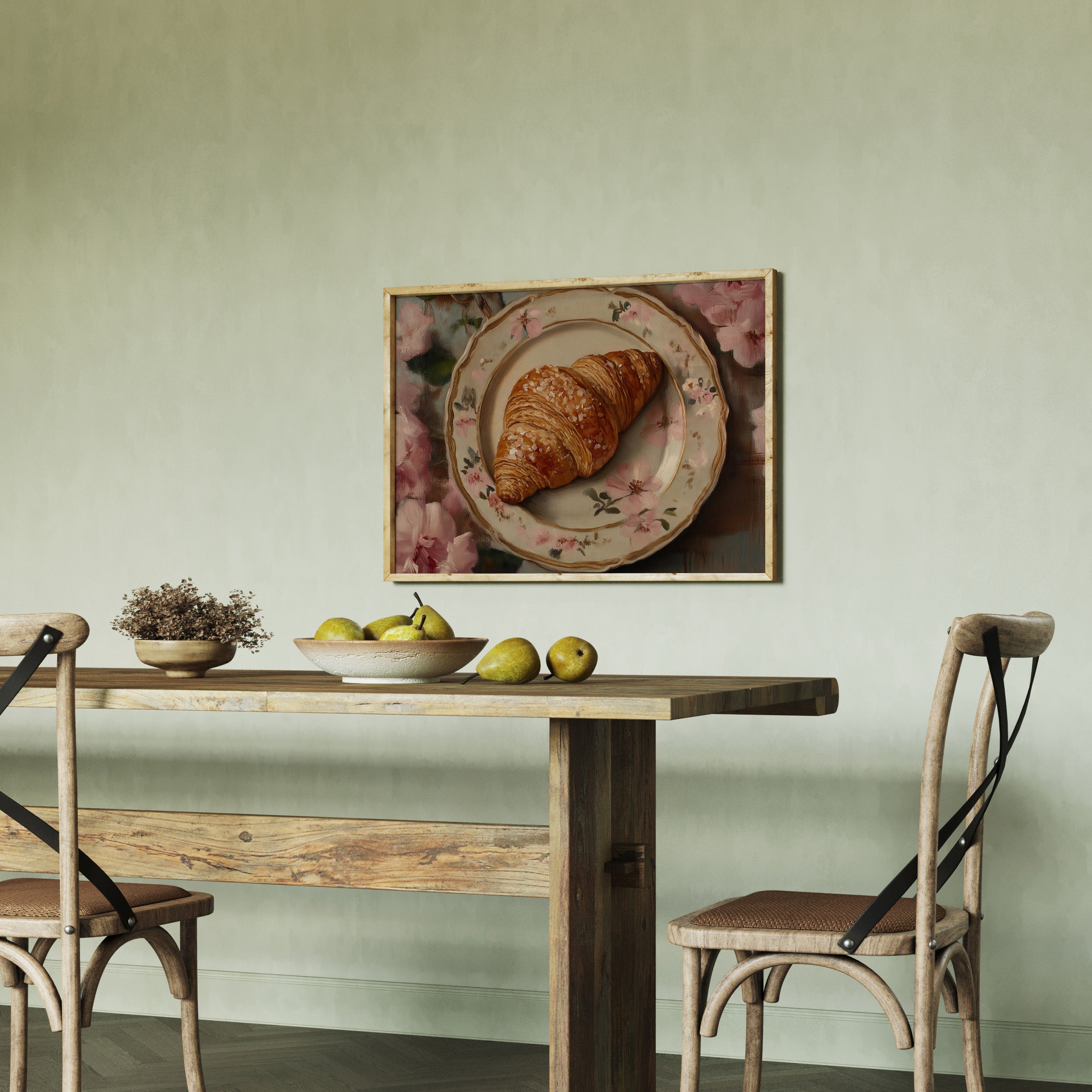 ART PRINT CROISSANT