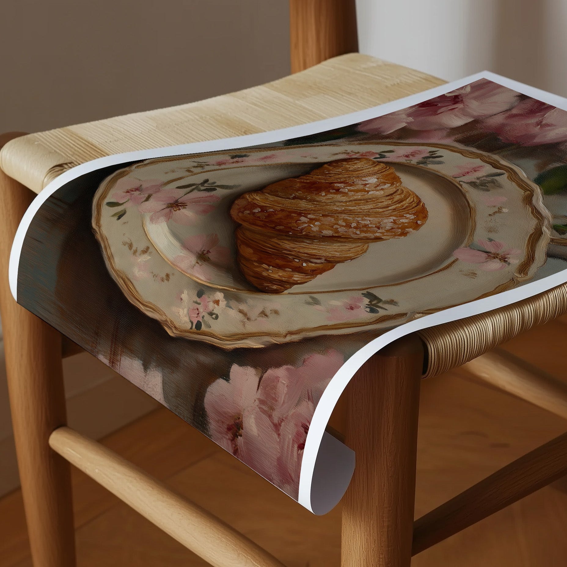 ART PRINT CROISSANT