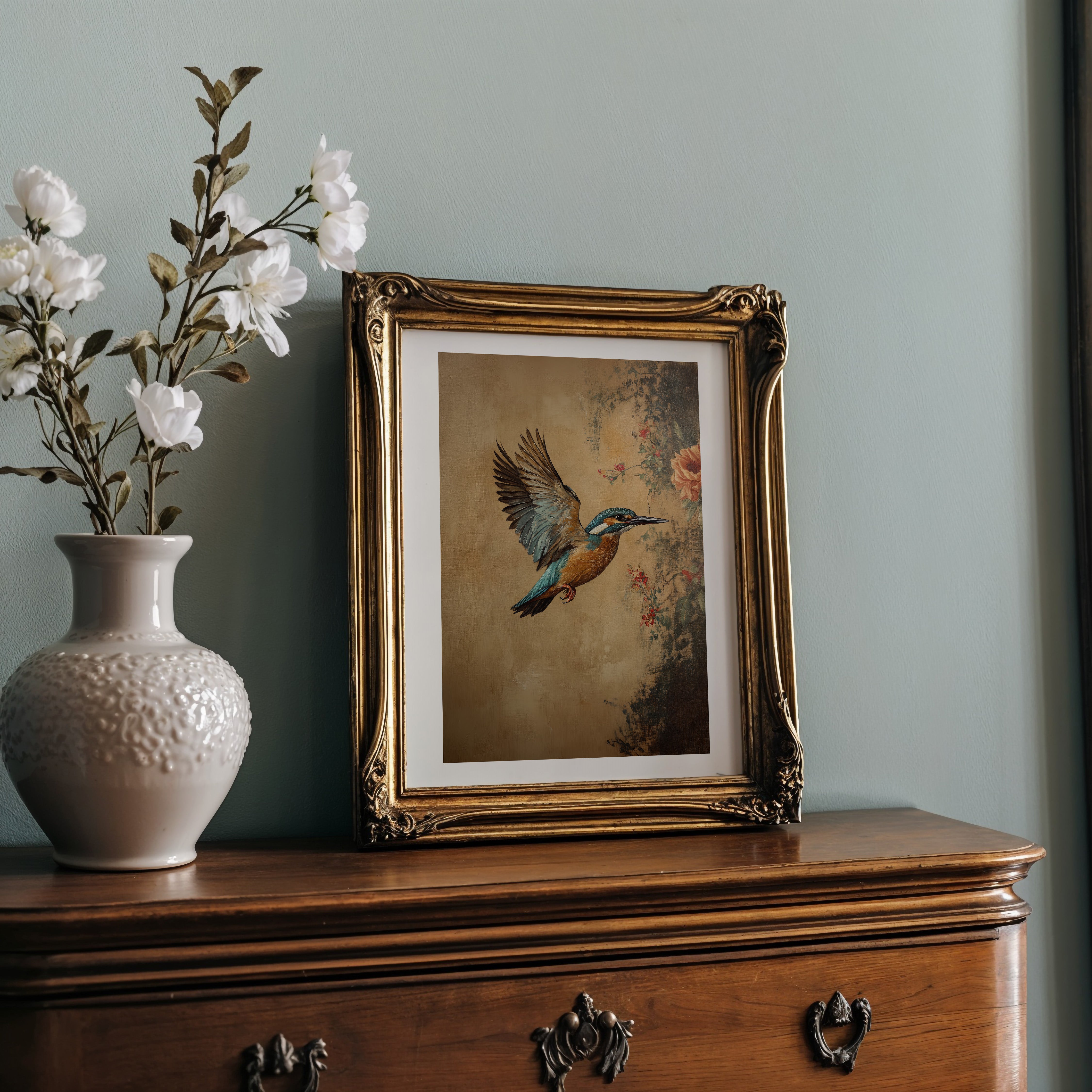 ART PRINT KINGFISHER