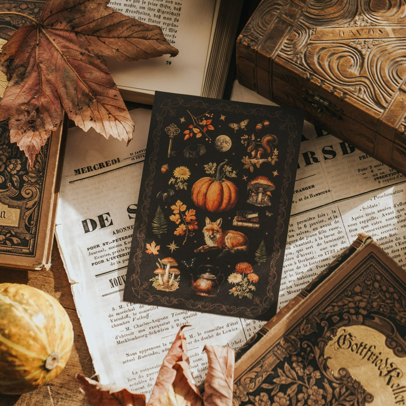 POSTCARD AUTUMN COLLAGE
