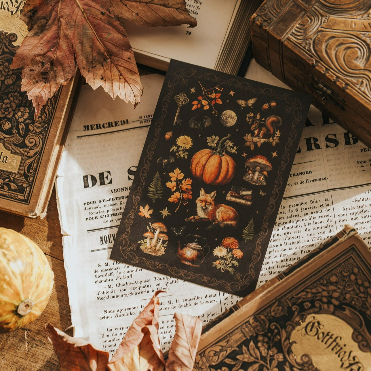 POSTCARD AUTUMN COLLAGE