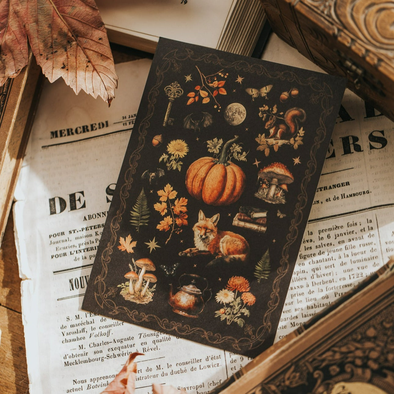 POSTCARD AUTUMN COLLAGE