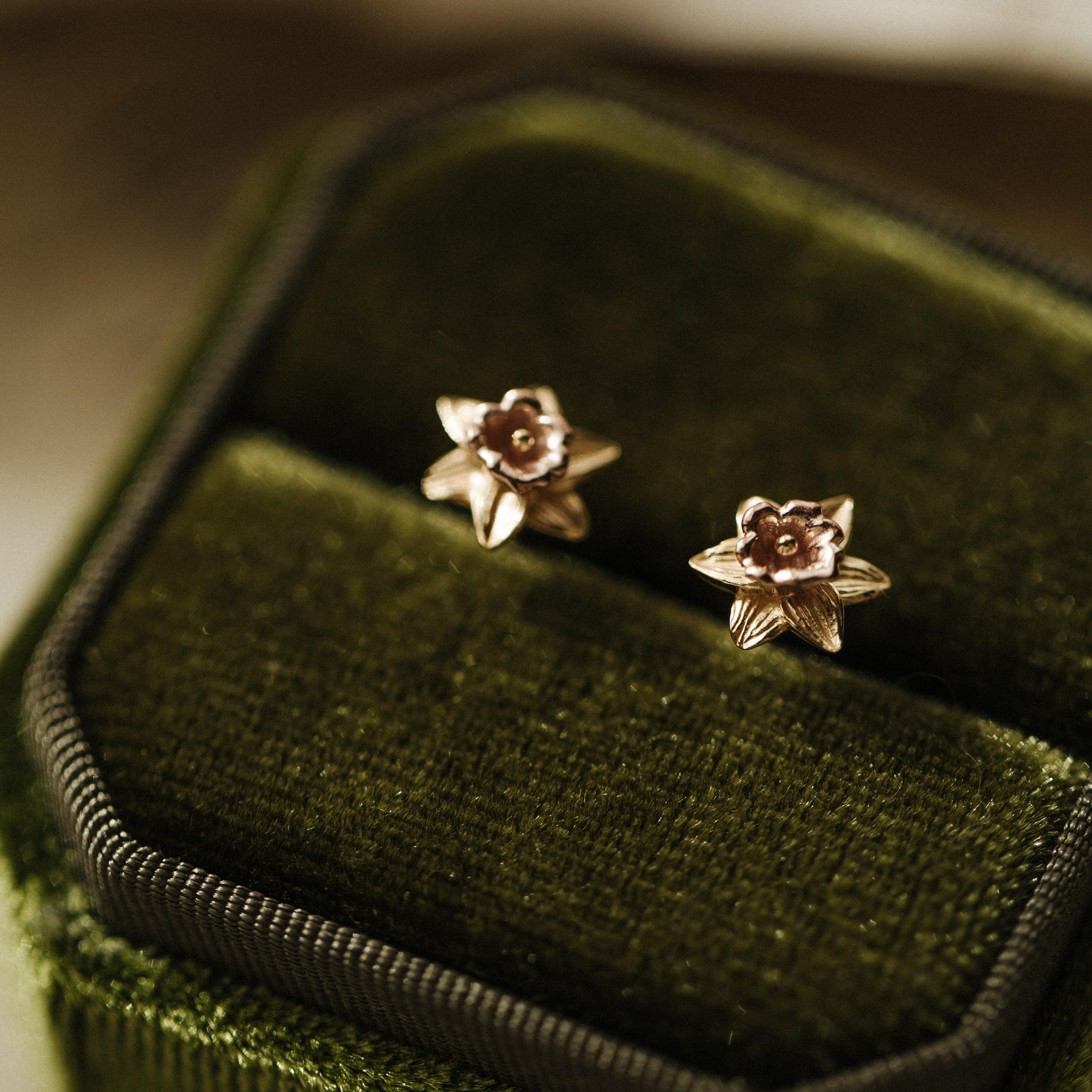 Daffodil Stud Earrings