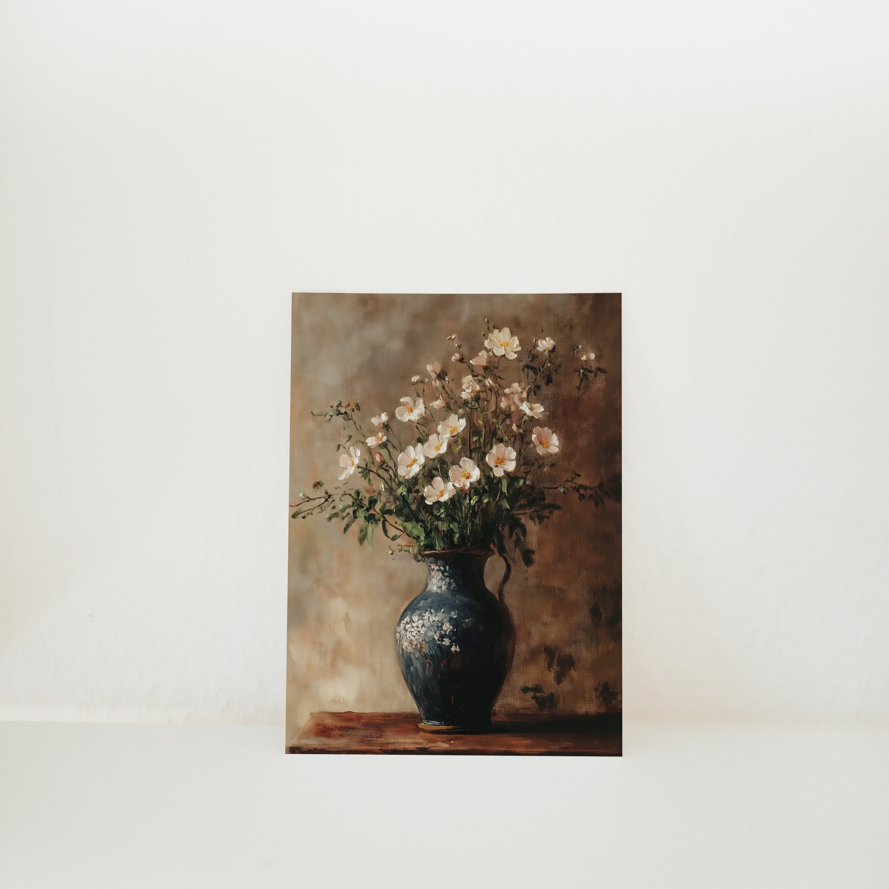 POSTKARTE ALTE BLUMENVASE