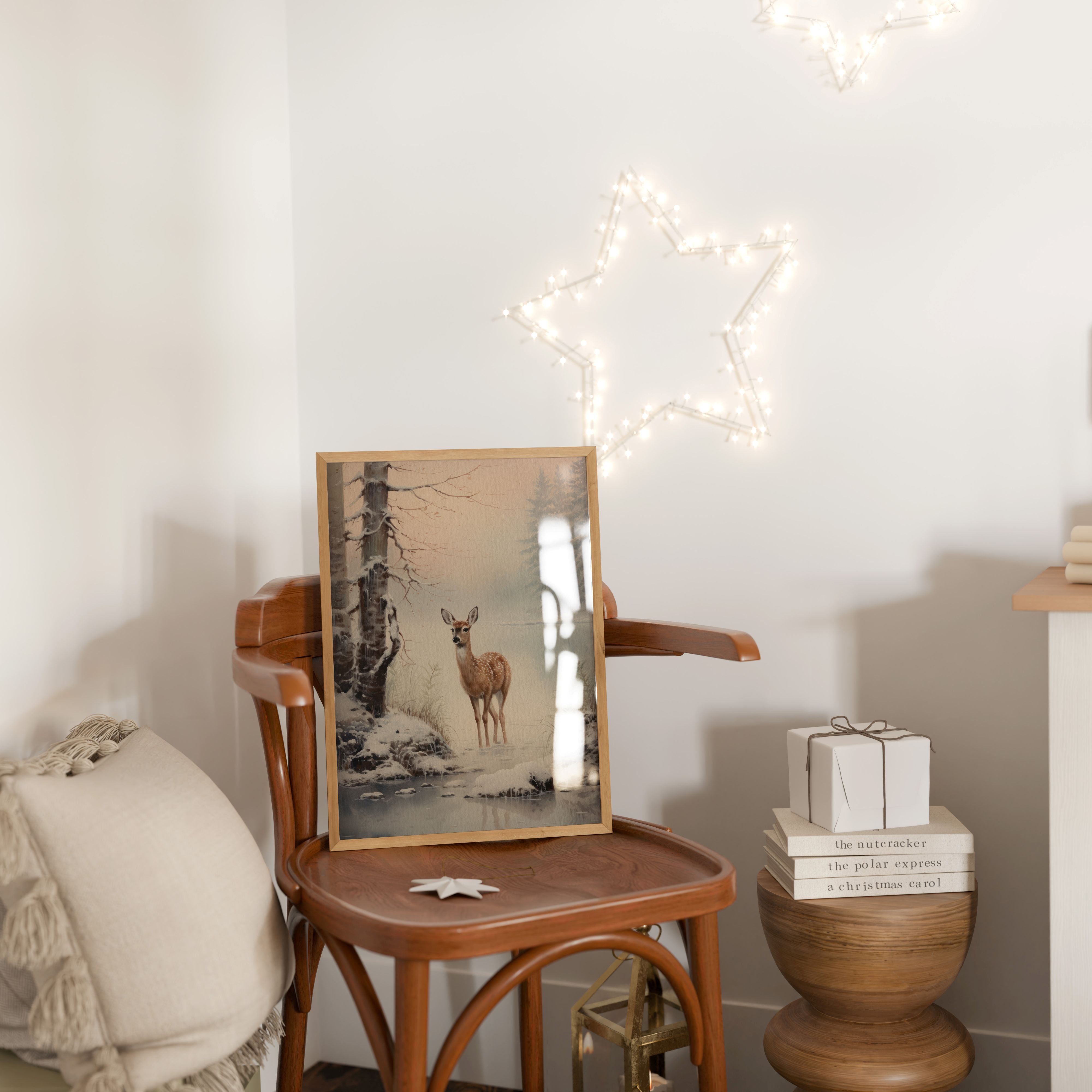 KUNSTDRUCK WINTER-REH