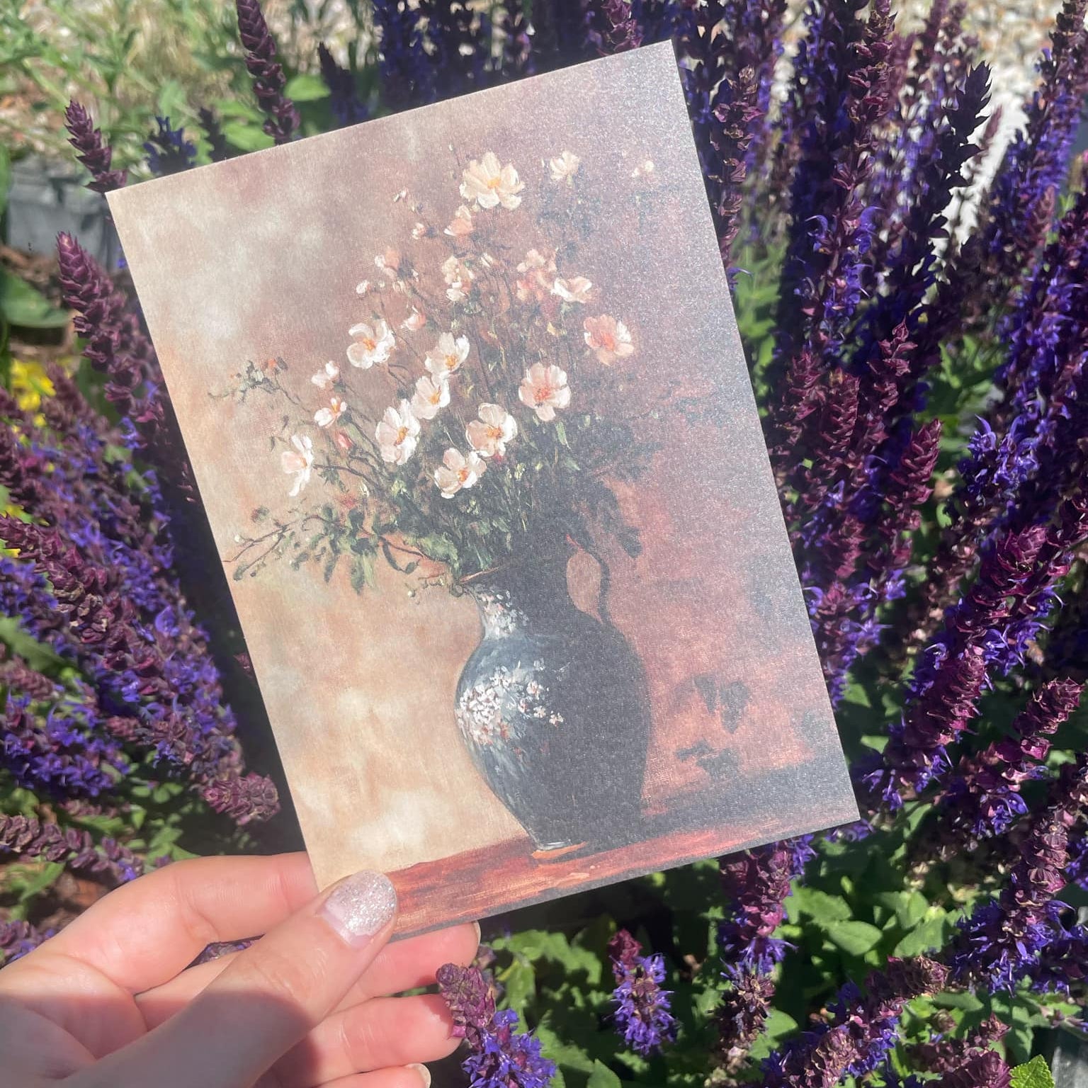 POSTCARD SET BLOSSOM GARDEN