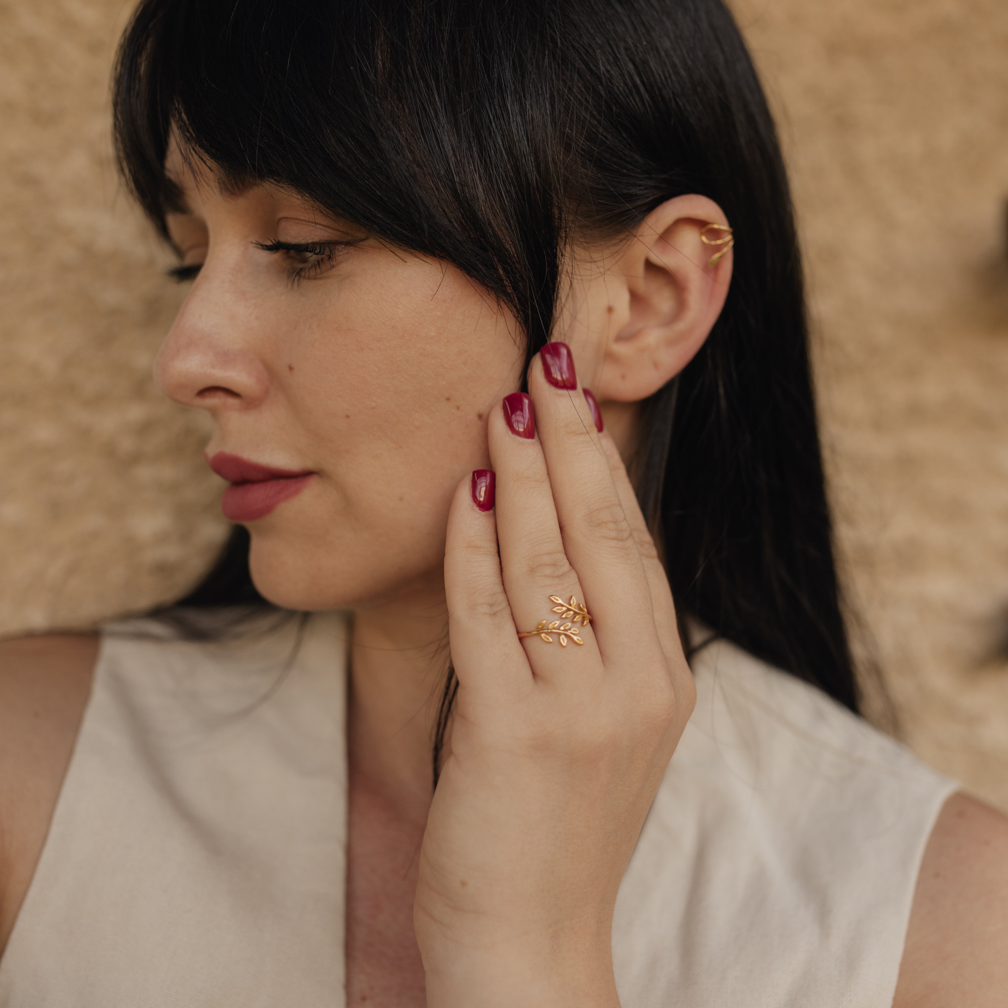 EARCUFF LEAFI