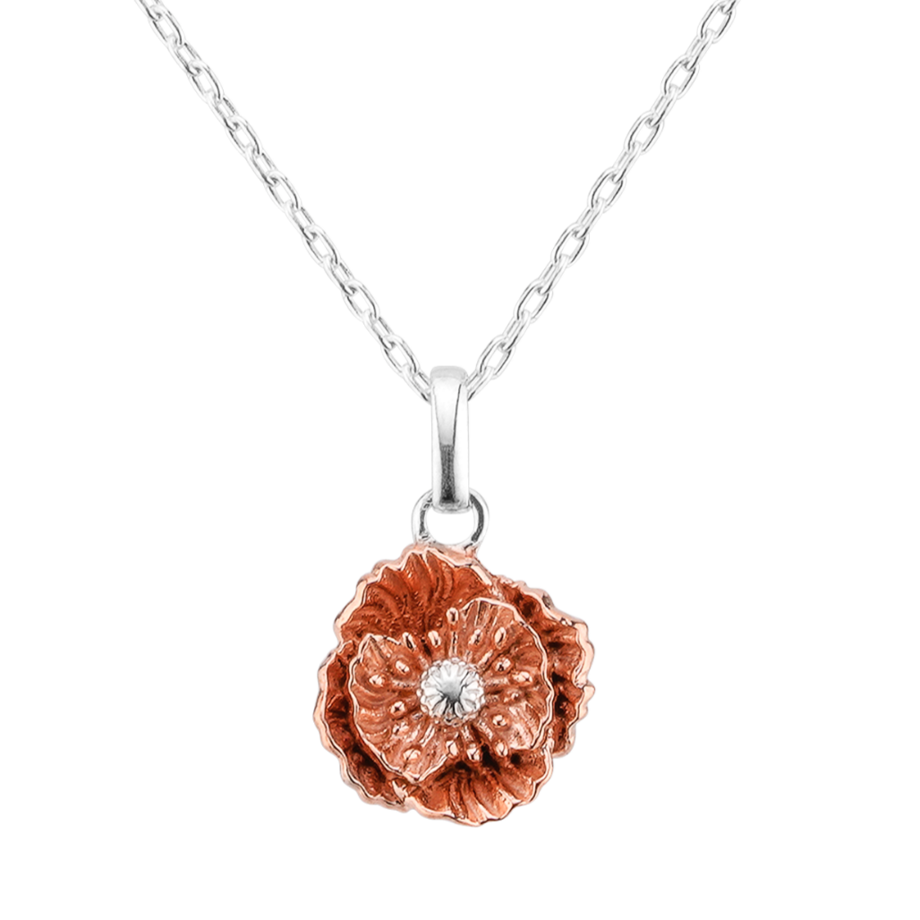 KETTE MOHNBLUME