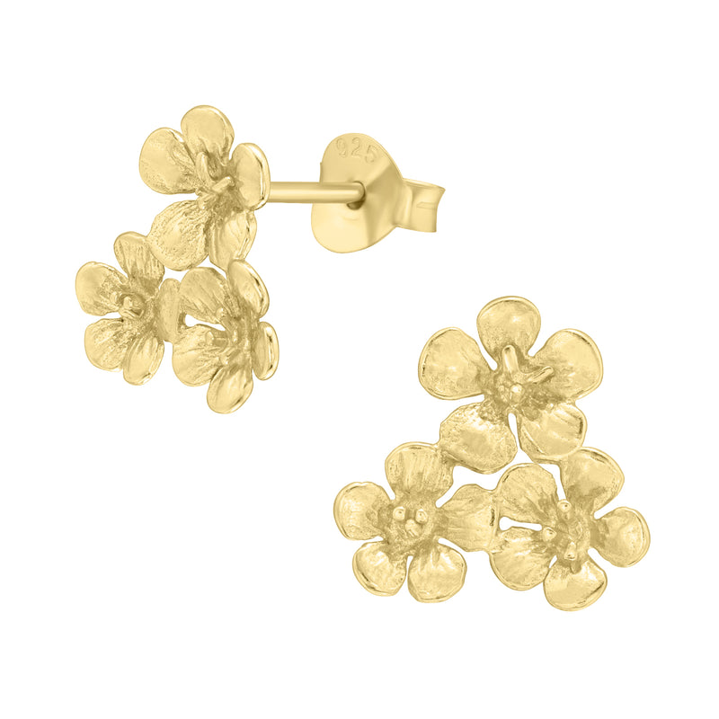 EAR STUDS SMALL FLOWERS