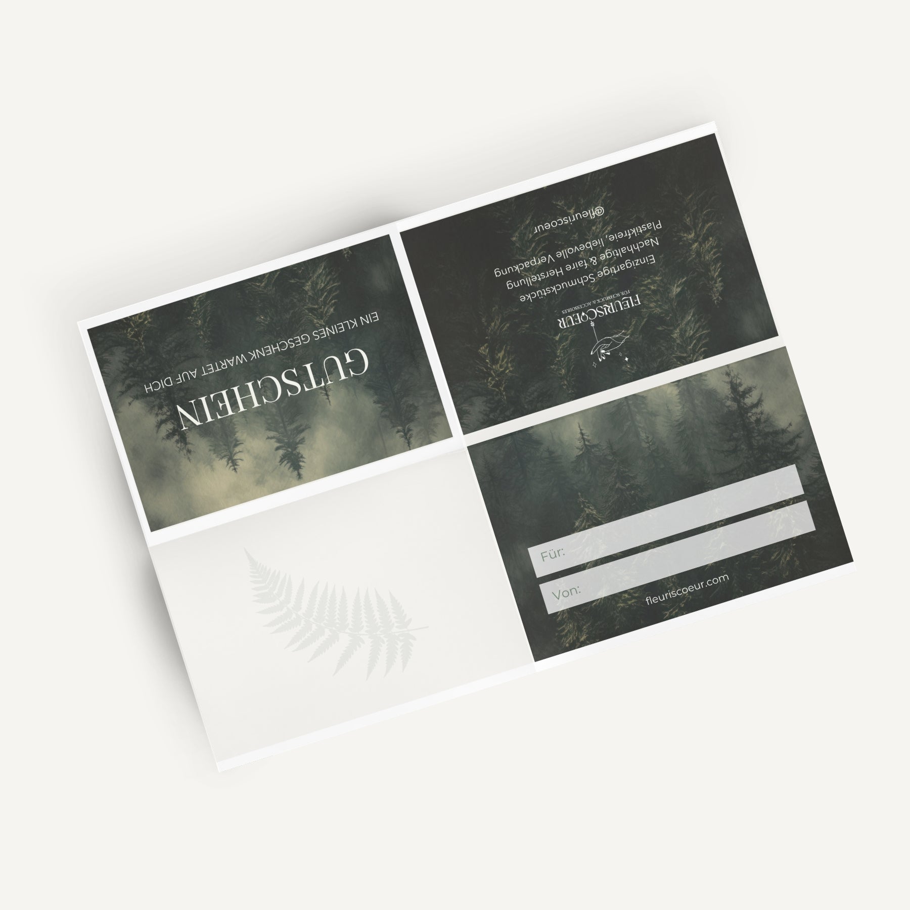 DIGITALER SOFORT GUTSCHEIN