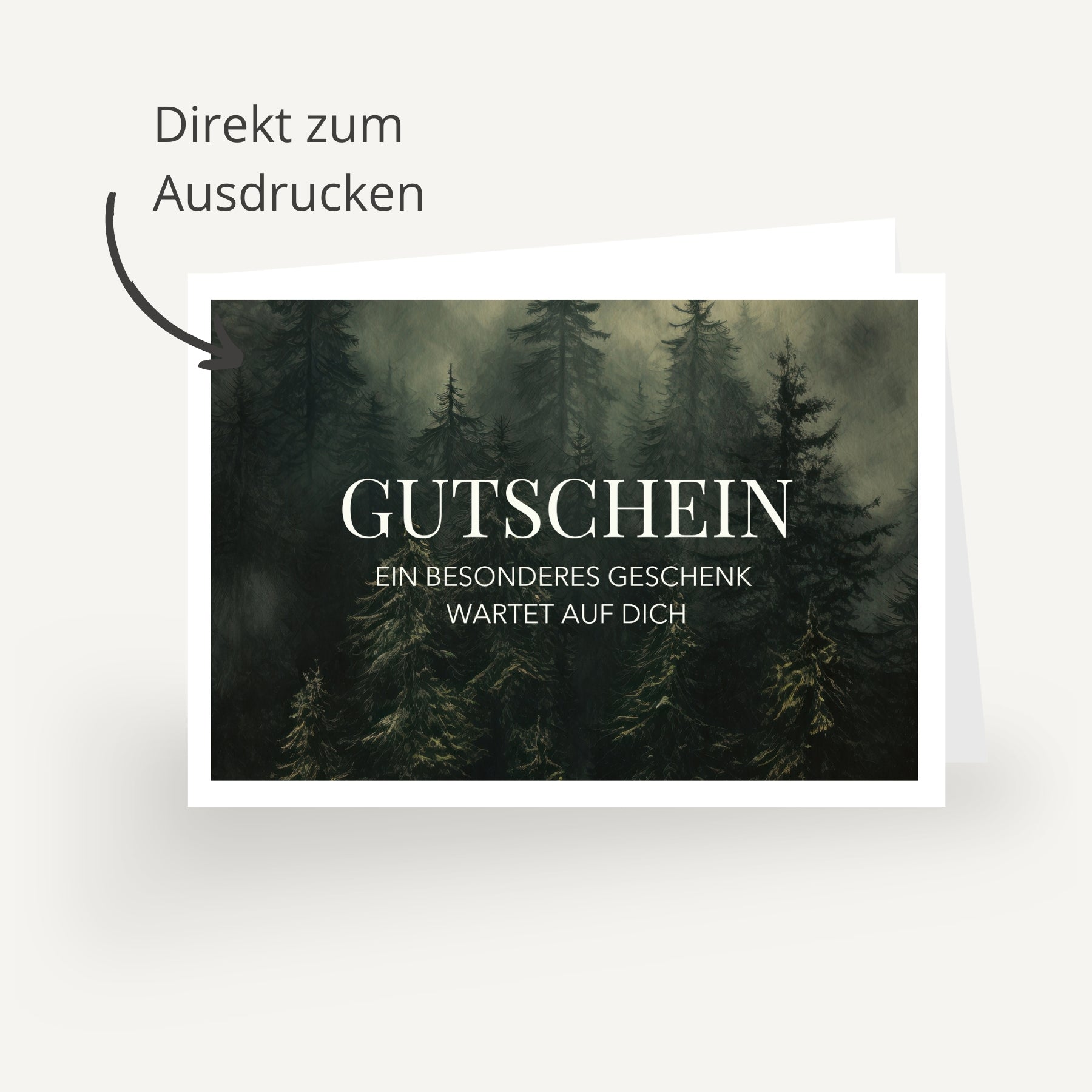 DIGITALER SOFORT GUTSCHEIN