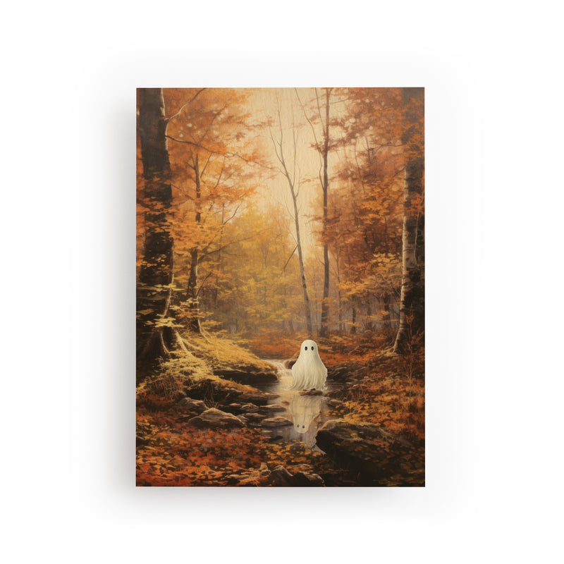 POSTKARTE HERBSTWALD & GEIST