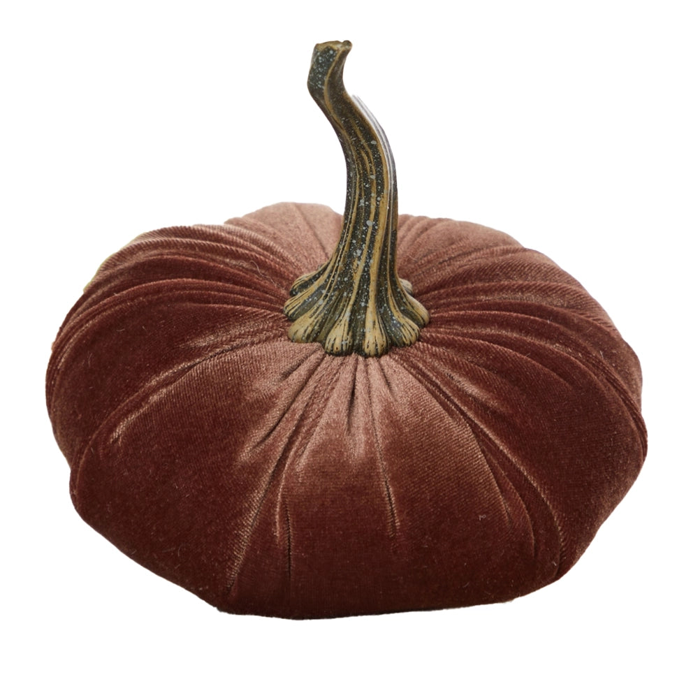 VELVET PUMPKIN FOREST GREEN LARGE