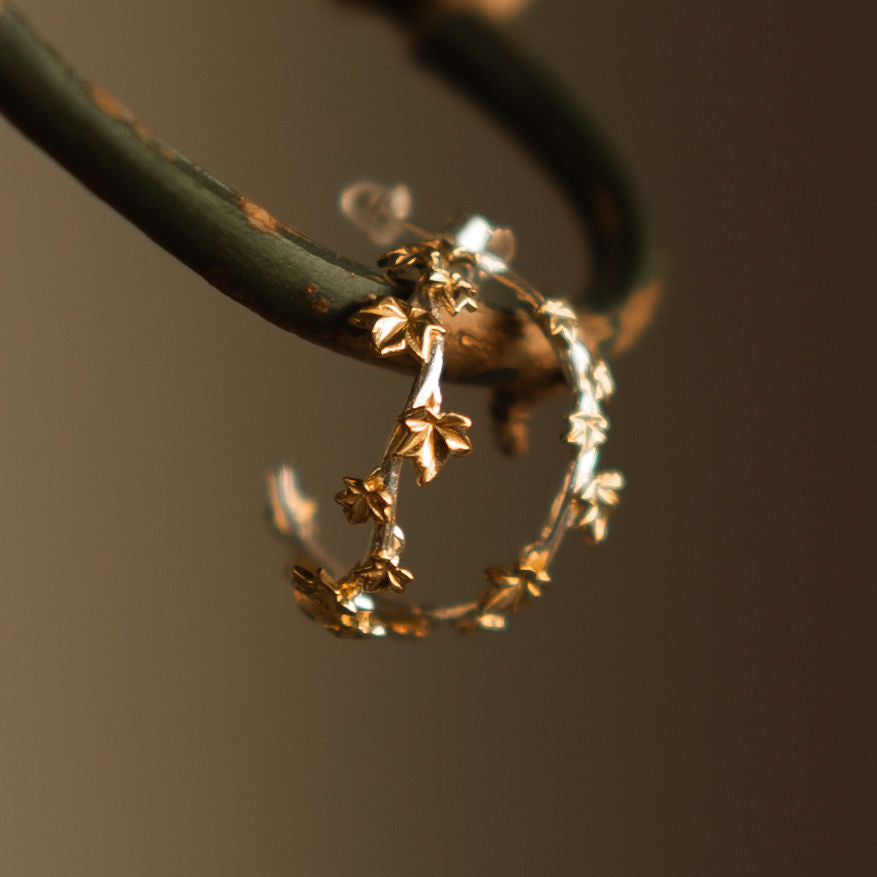 HOOP EARRINGS MAPLE