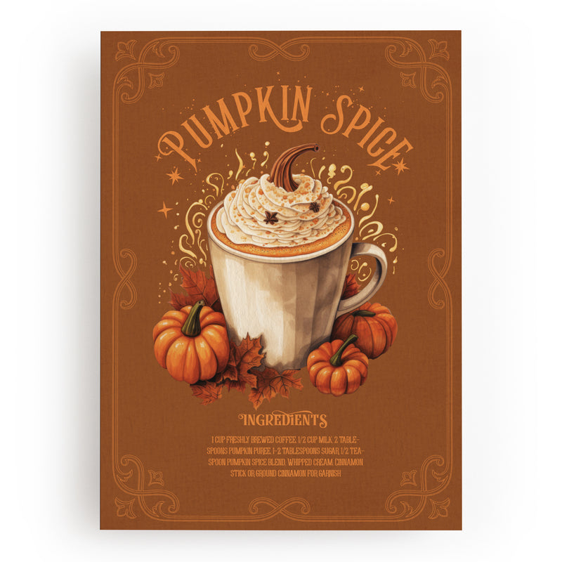 ART PRINT PUMPKIN SPICE