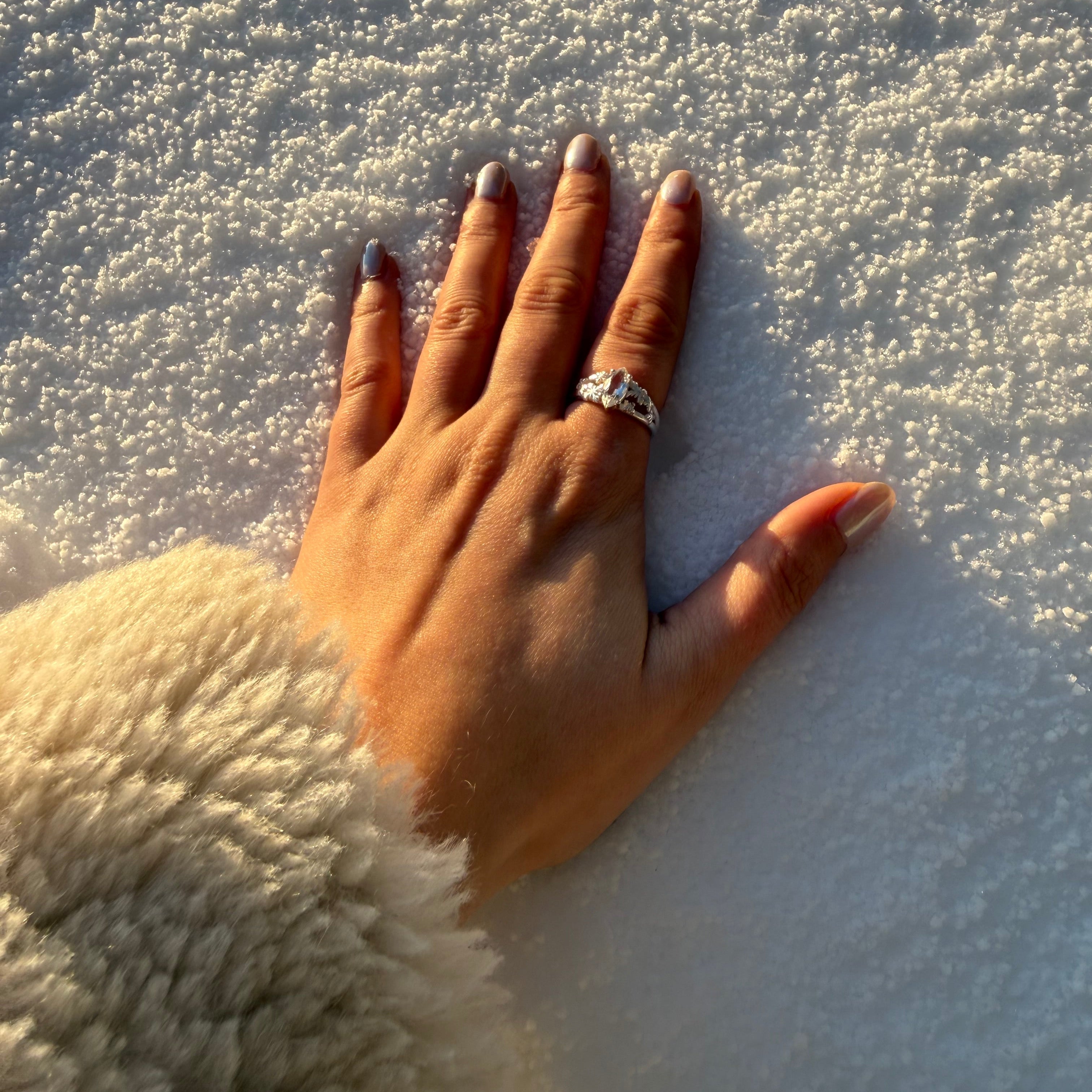 RING SCHNEEFLOCKEN & BERGKRISTALL II