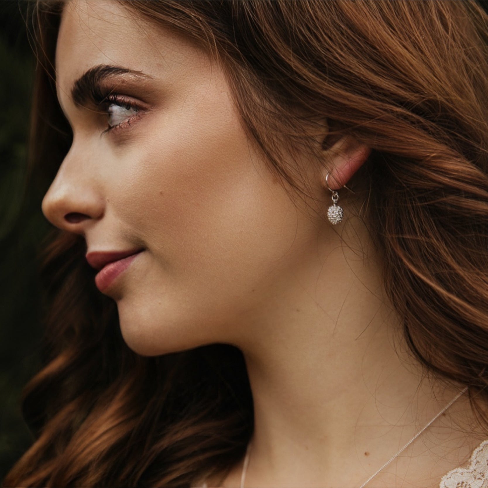 OHRRINGE KIEFERZAPFEN II