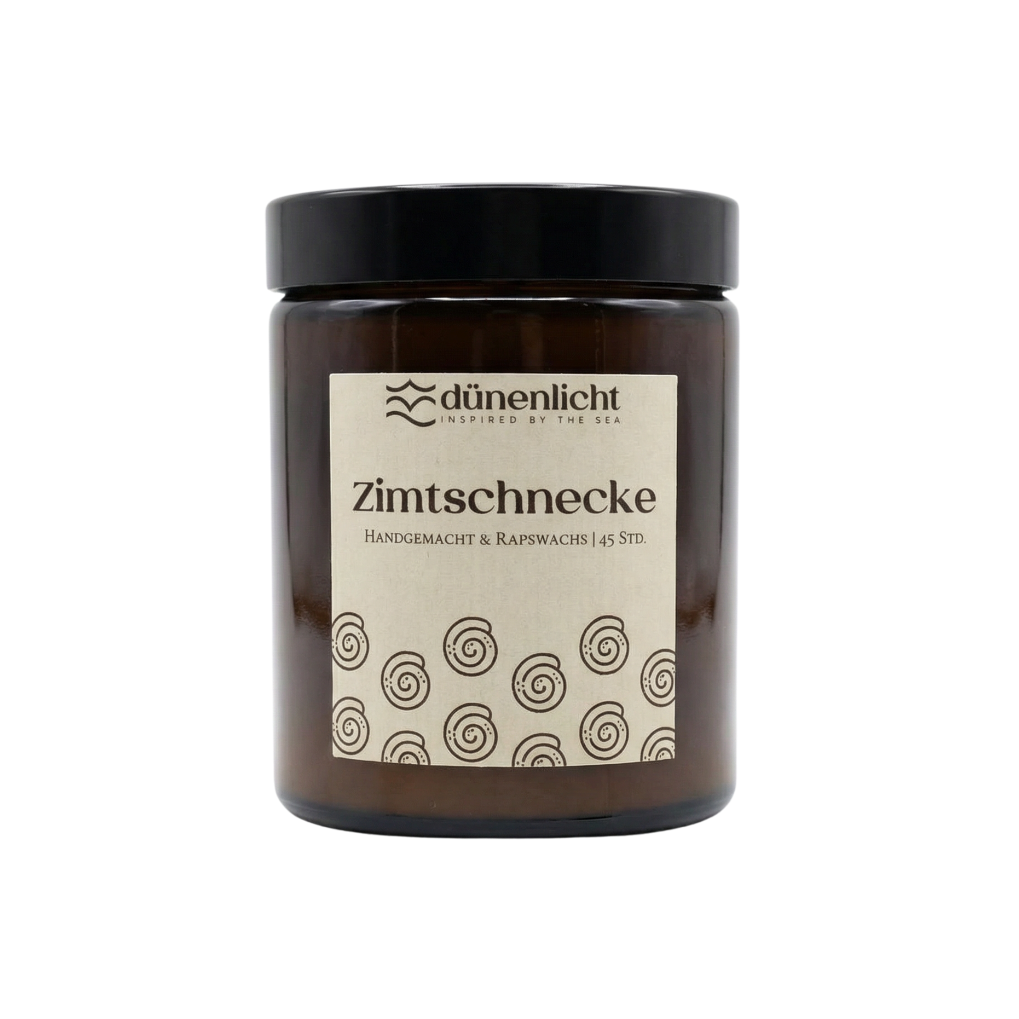 DUFTKERZE ZIMTSCHNECKE IM GLAS