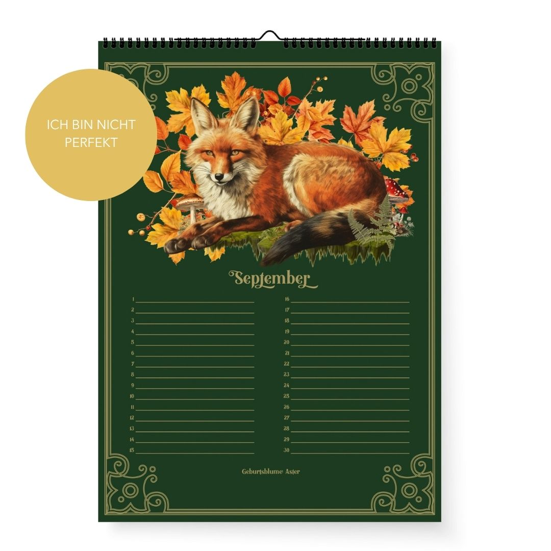 PERMANENT BIRTHDAY CALENDAR