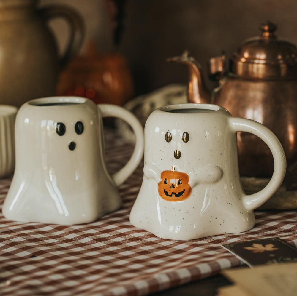 CUP OF SPIRIT AND PUMPKIN 