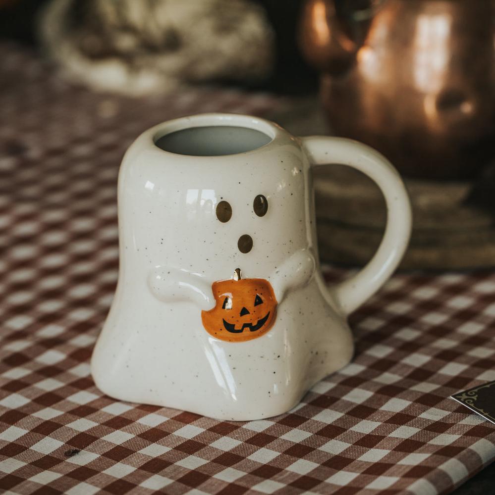 CUP OF SPIRIT AND PUMPKIN 