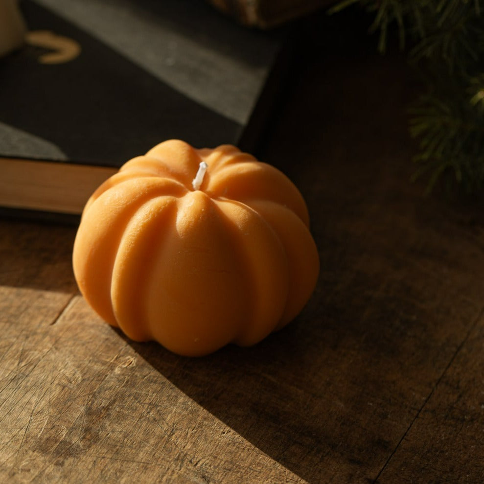 Pumpkin candle 