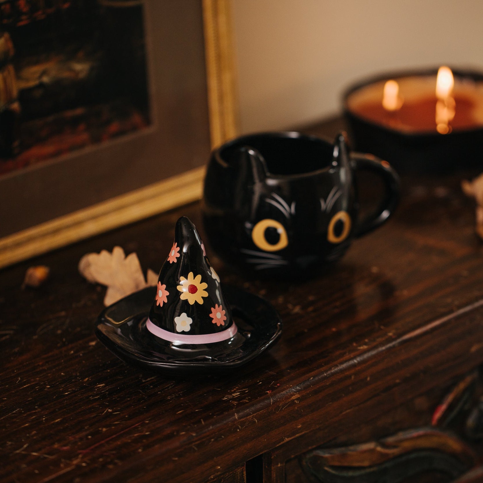 TASSE KATZE MIT ZAUBERHUT