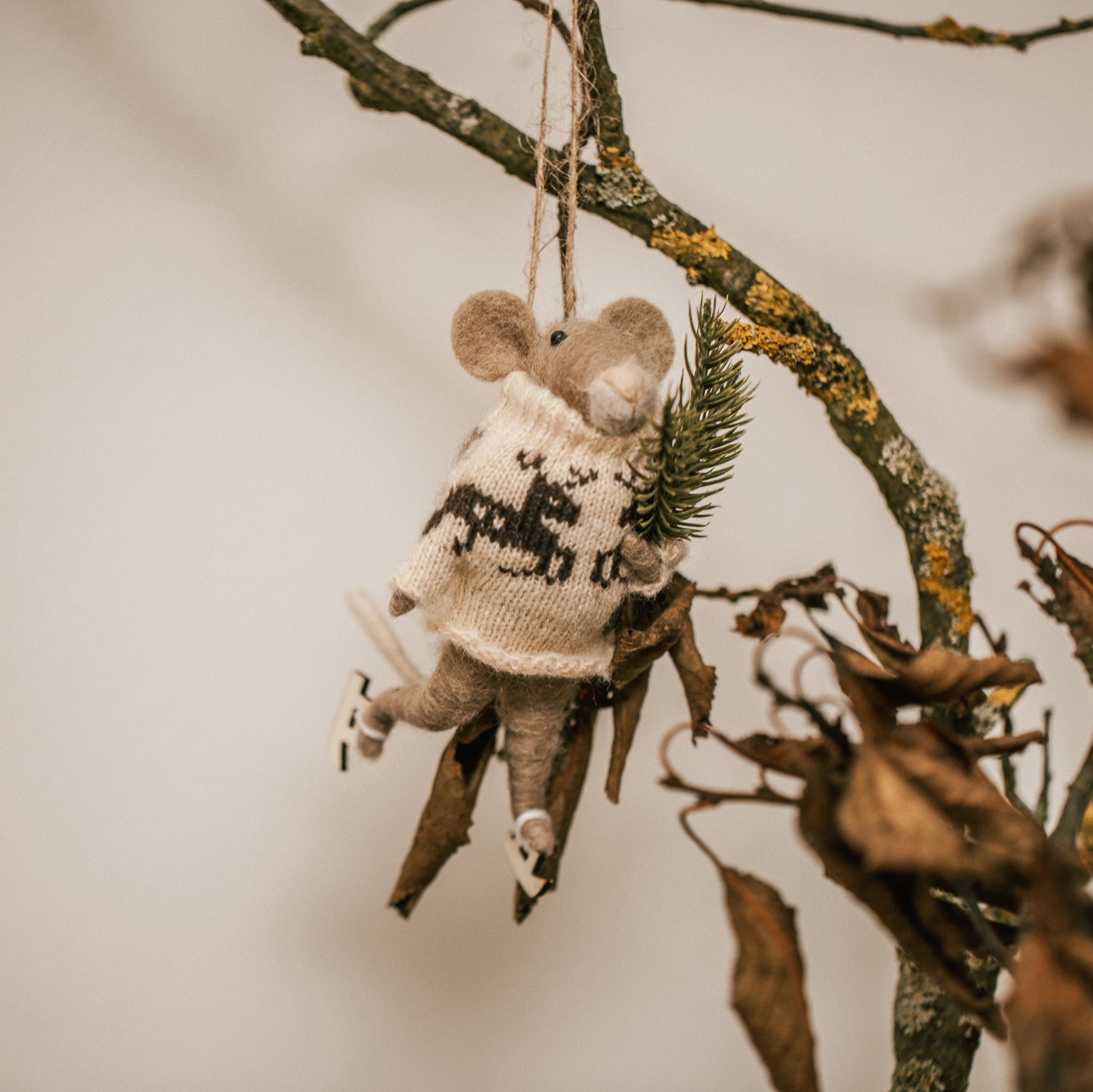 FILZANHÄNGER MAUS