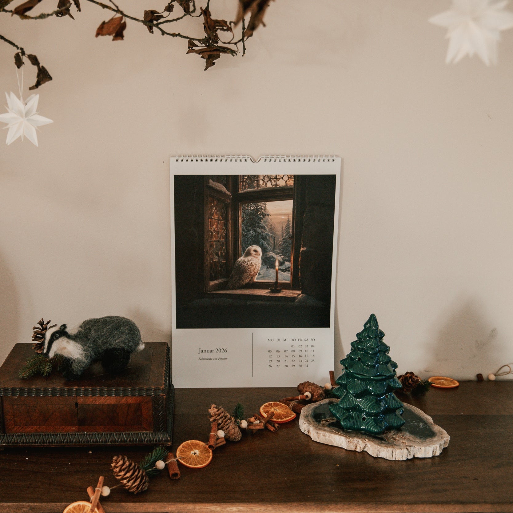 WANDKALENDER 2026 A3 - MAGISCHE JAHRESZEITEN