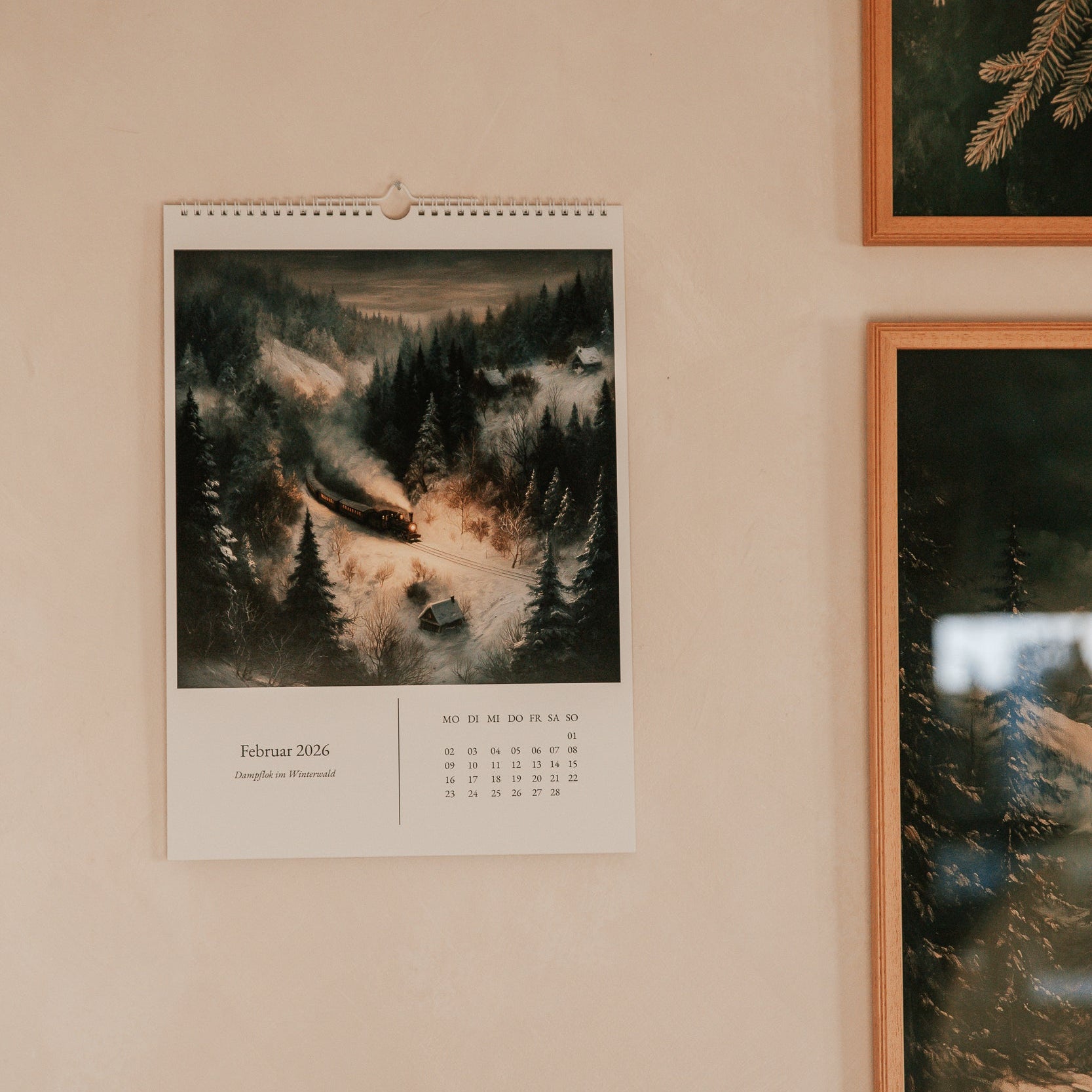 WANDKALENDER 2026 A3 - MAGISCHE JAHRESZEITEN