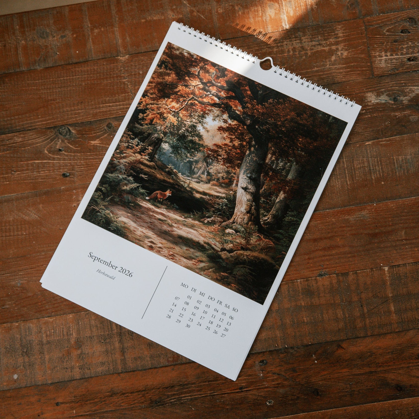 WANDKALENDER 2026 A3 - MAGISCHE JAHRESZEITEN