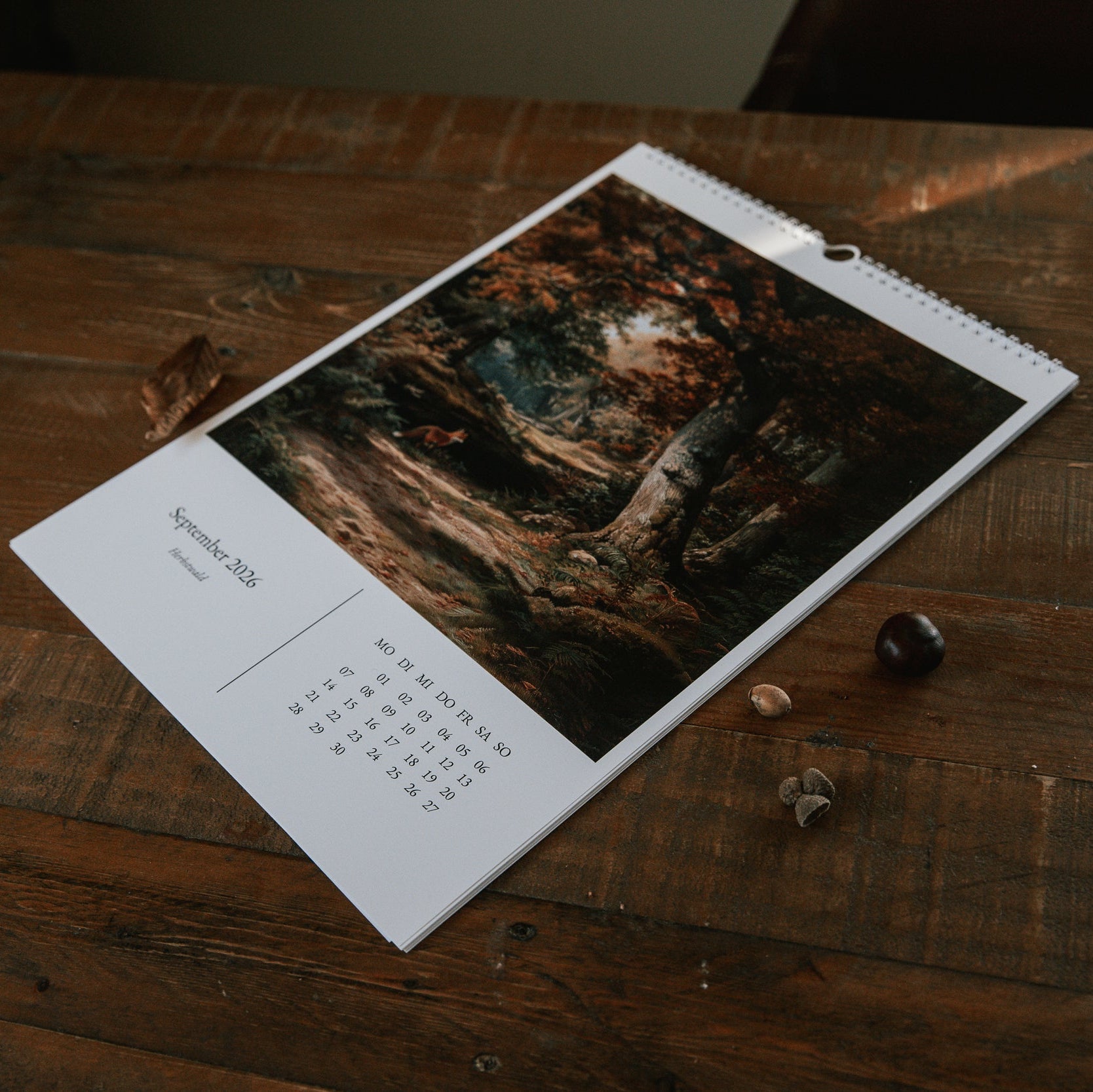 WANDKALENDER 2026 A3 - MAGISCHE JAHRESZEITEN